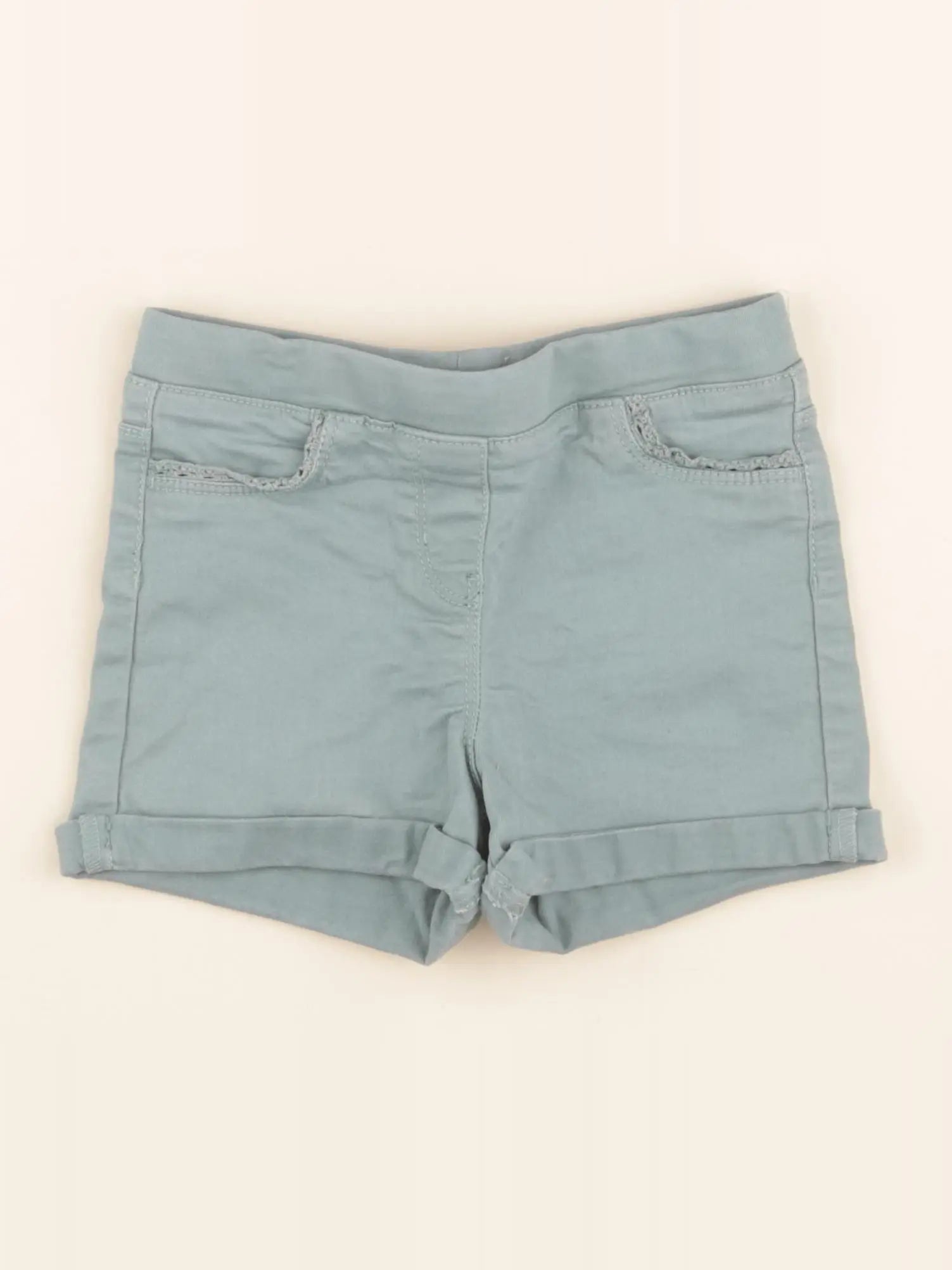 Vertbaudet - short vert - 6 ans