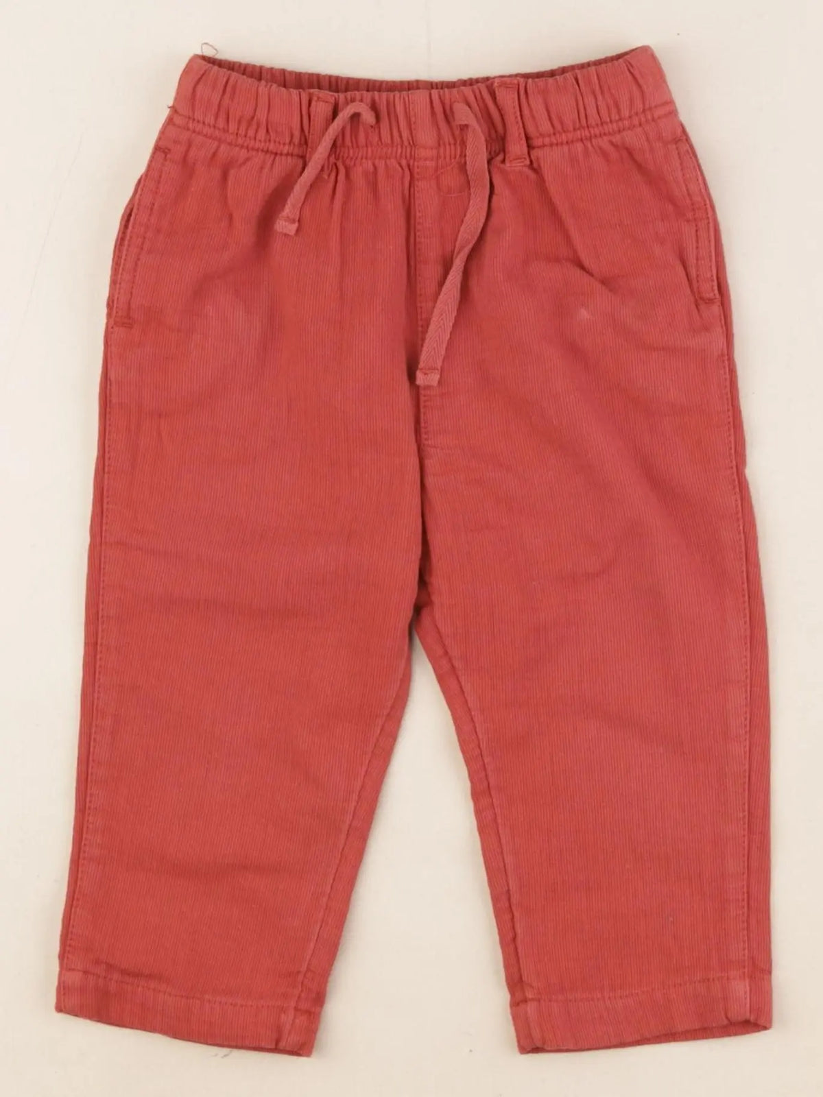 Boutchou - pantalon rouge - 12 mois