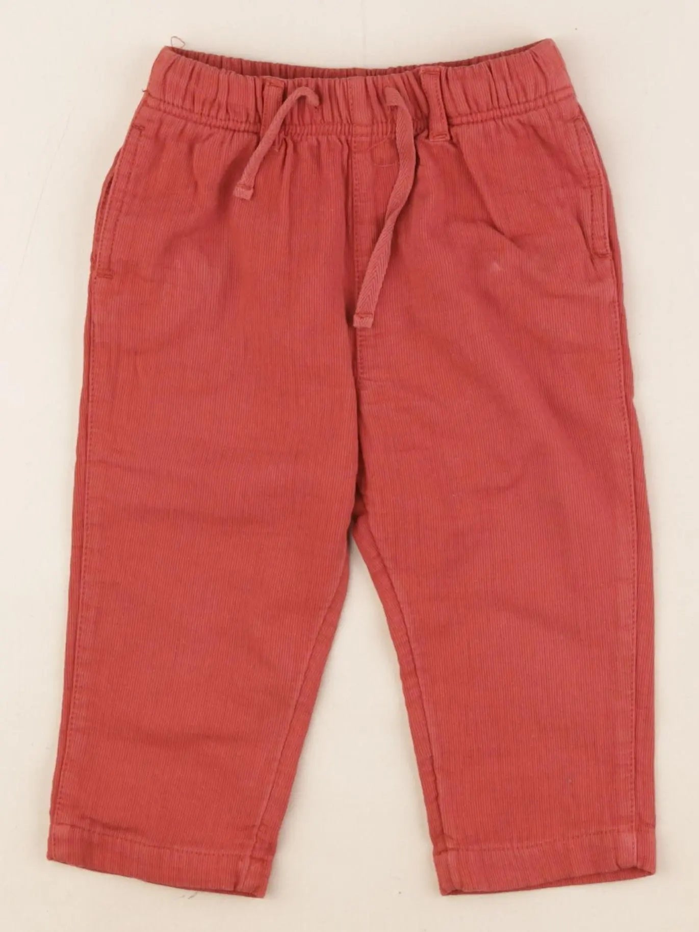 Boutchou - pantalon rouge - 12 mois