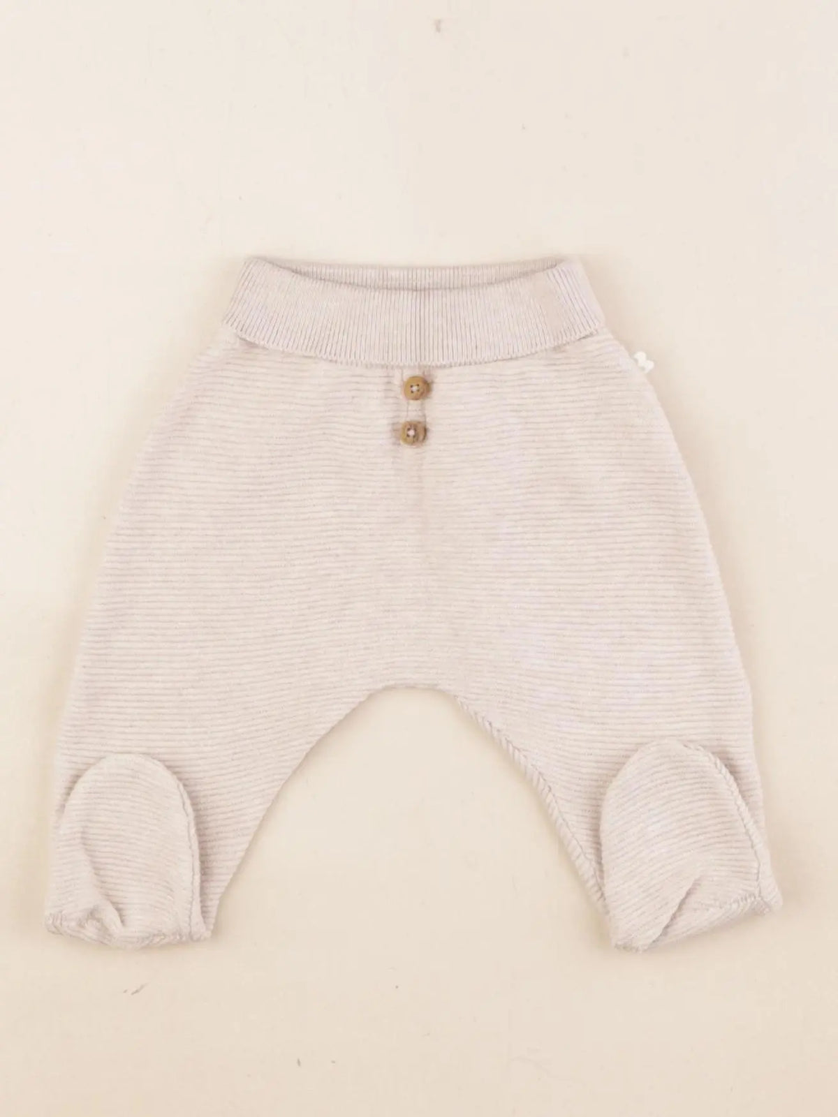 Obaïbi - sarouel beige - 3 mois