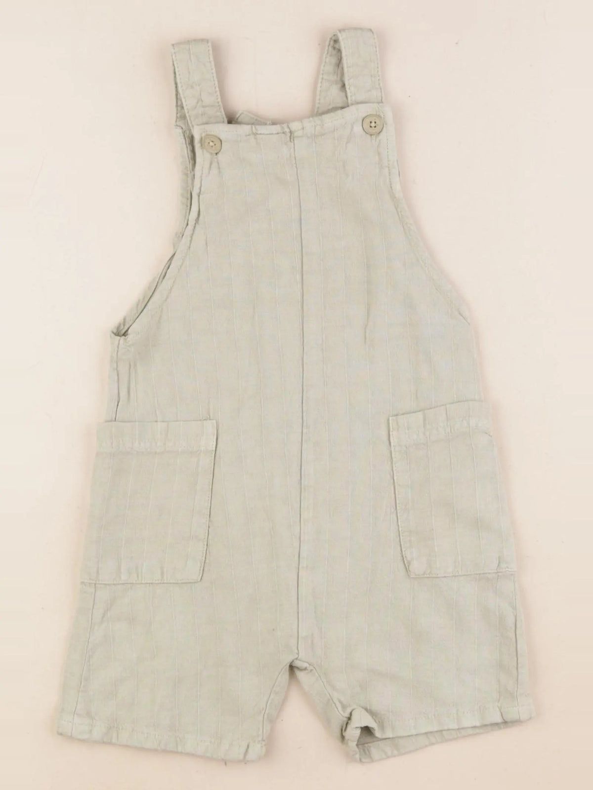 Zara - salopette vert - 12/18 mois