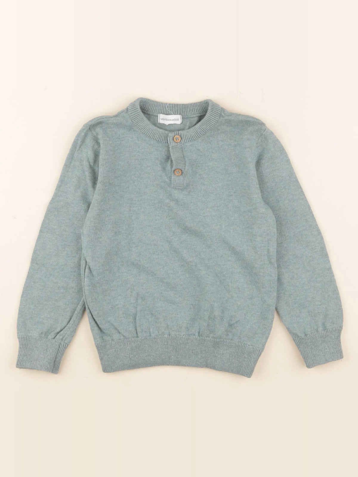 Vertbaudet - pull bleu - 4 ans