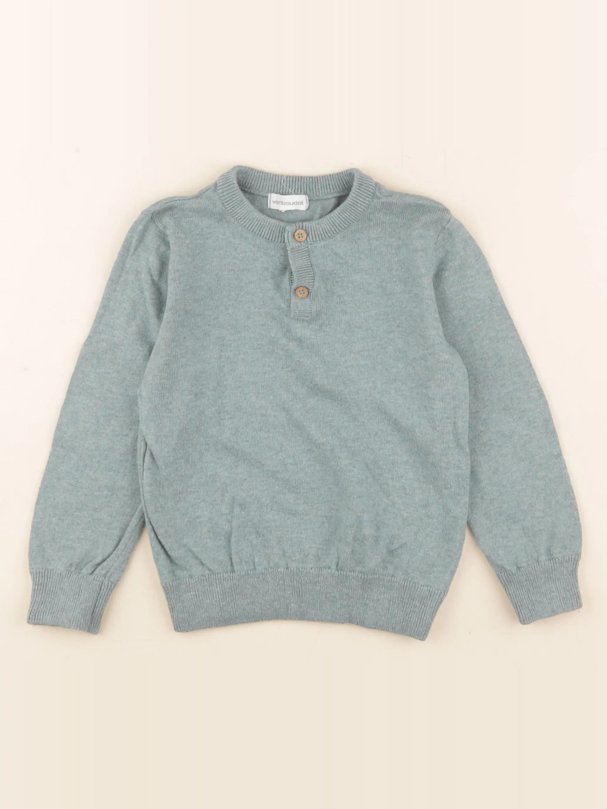 Vertbaudet - pull bleu - 4 ans