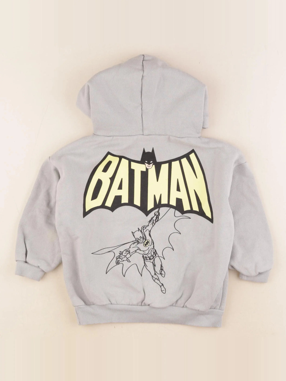 Zara - sweat imprimé au dos gris - 2 ans