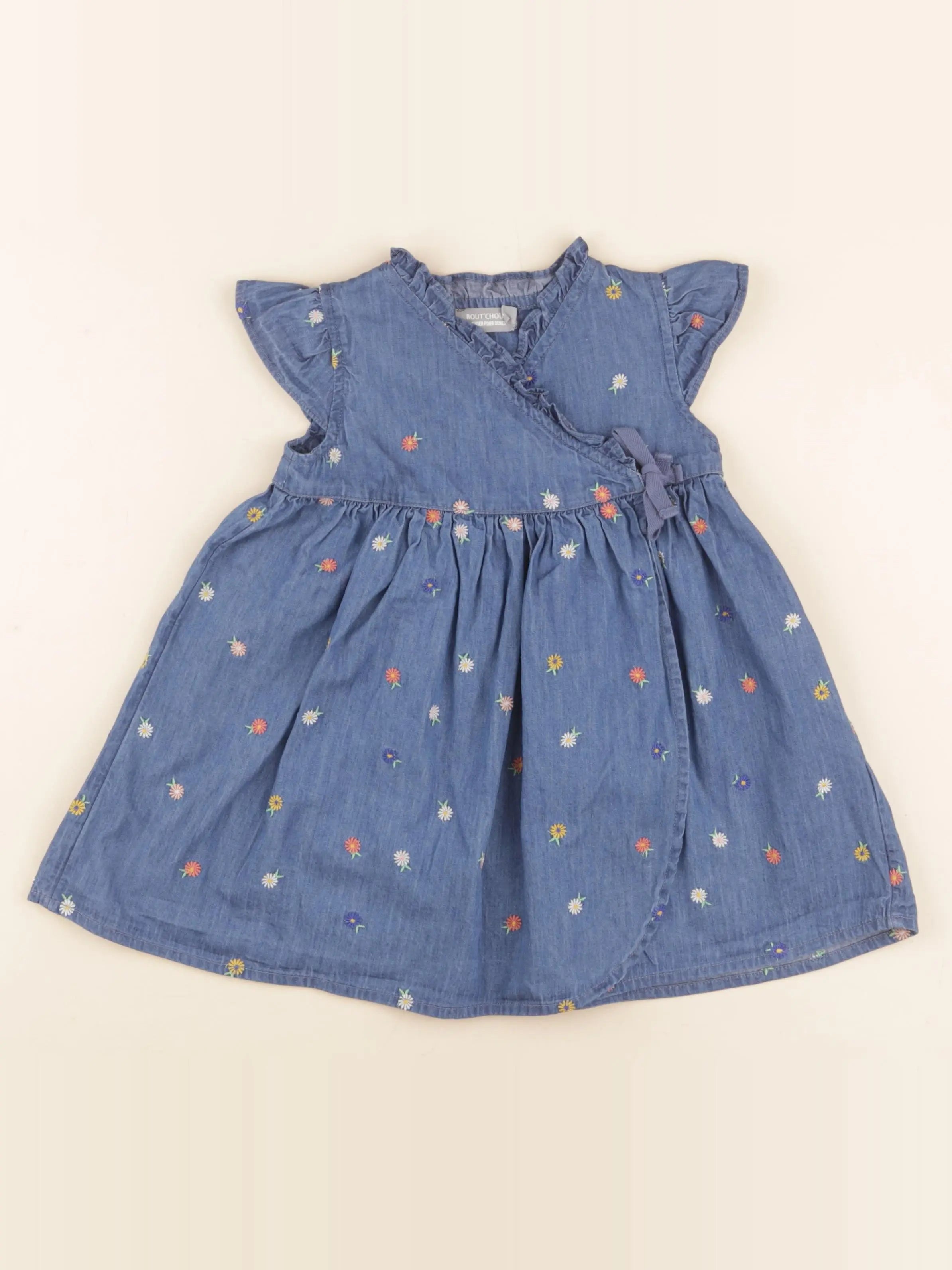 Boutchou - robe bleu - 18 mois
