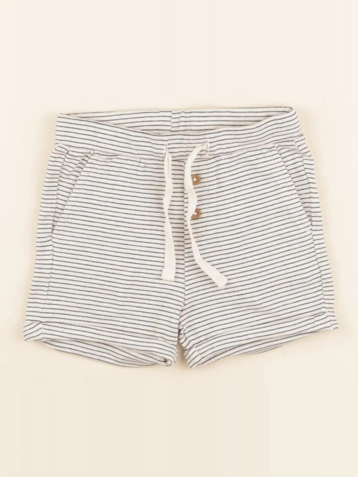 Boutchou - short bleu, beige - 1 an