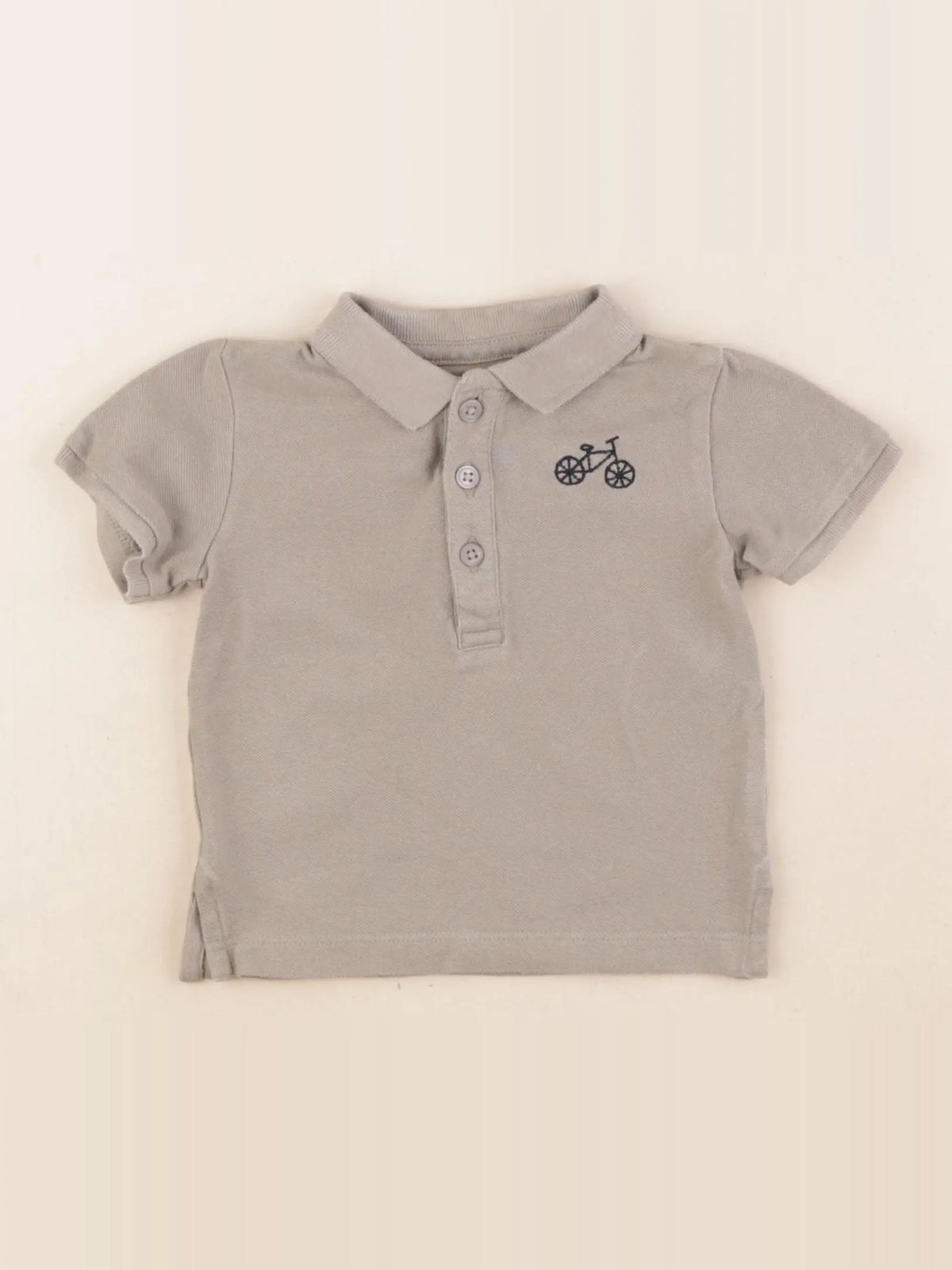 Boutchou - polo vert - 12 mois
