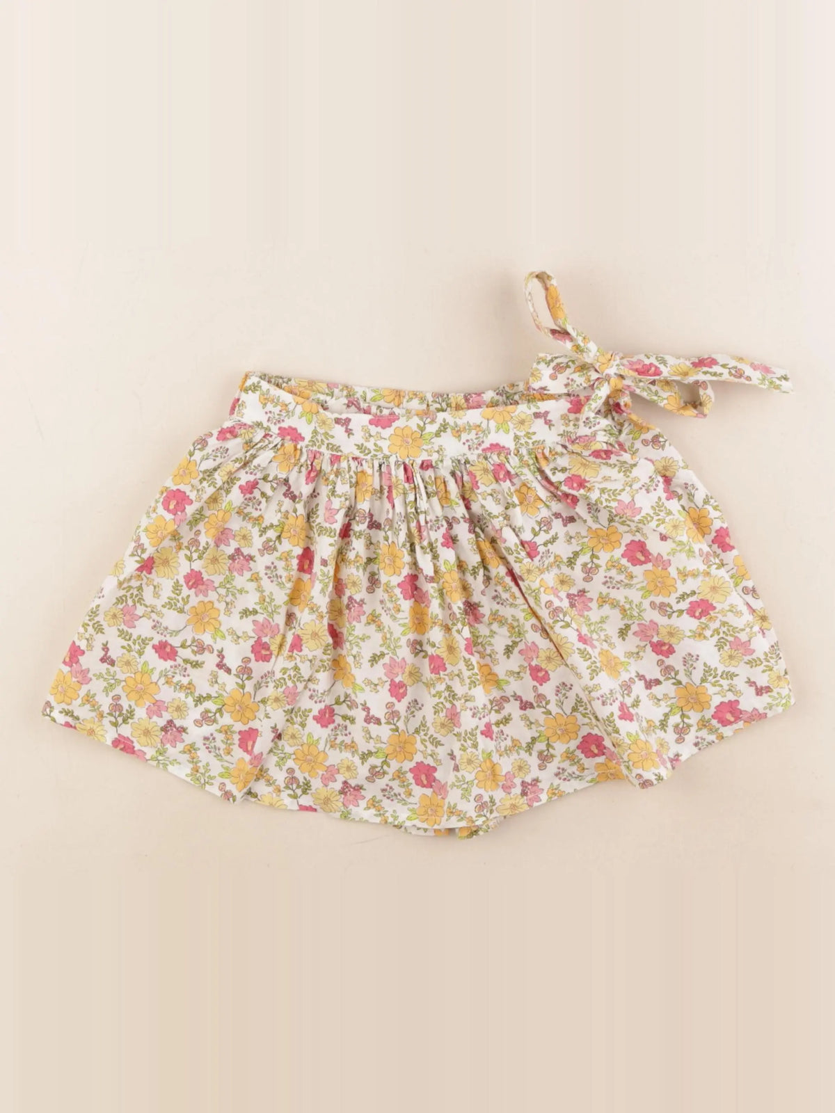 Vertbaudet - jupe short multicolore - 6 ans