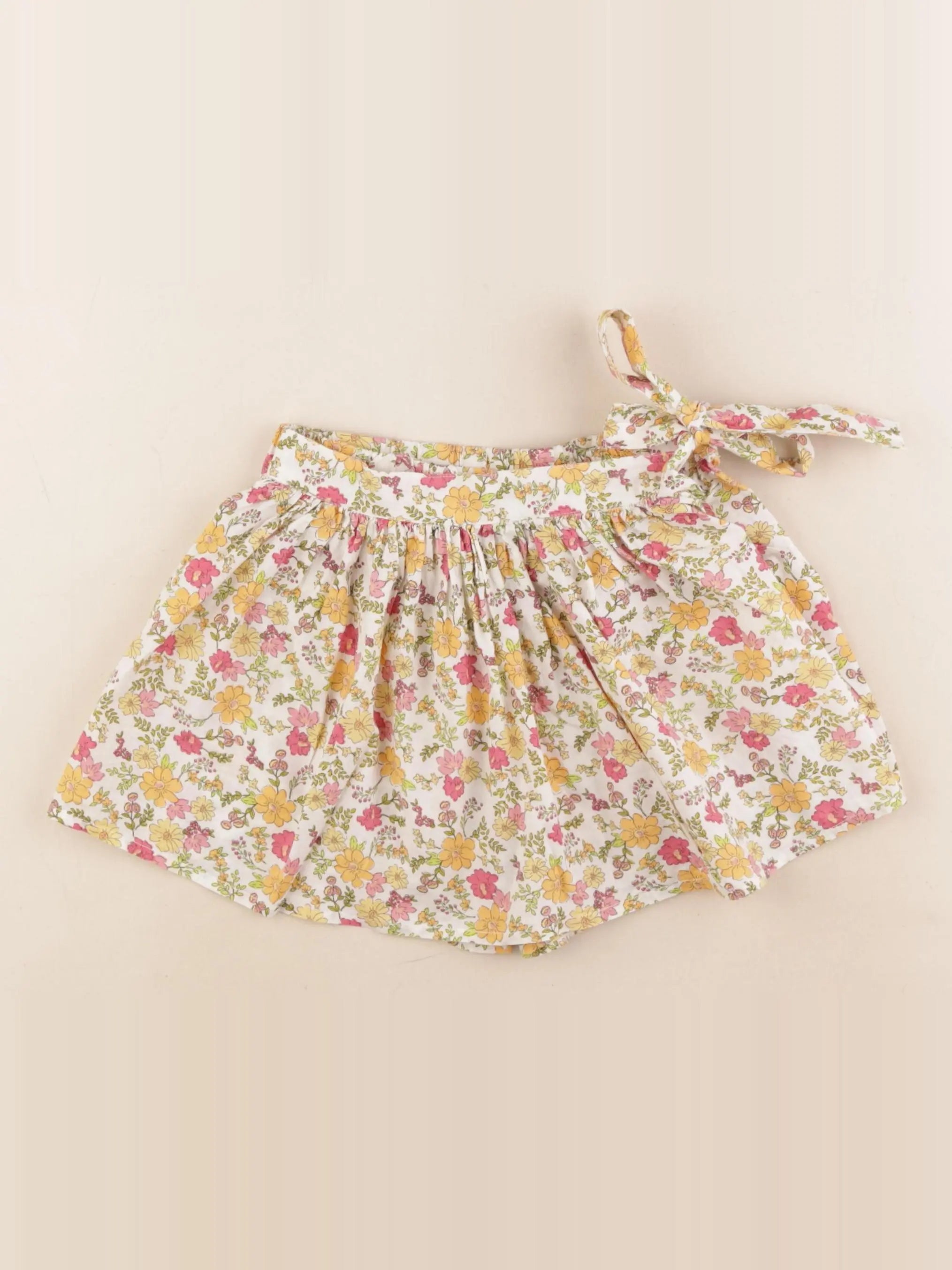 Vertbaudet - jupe short multicolore - 6 ans