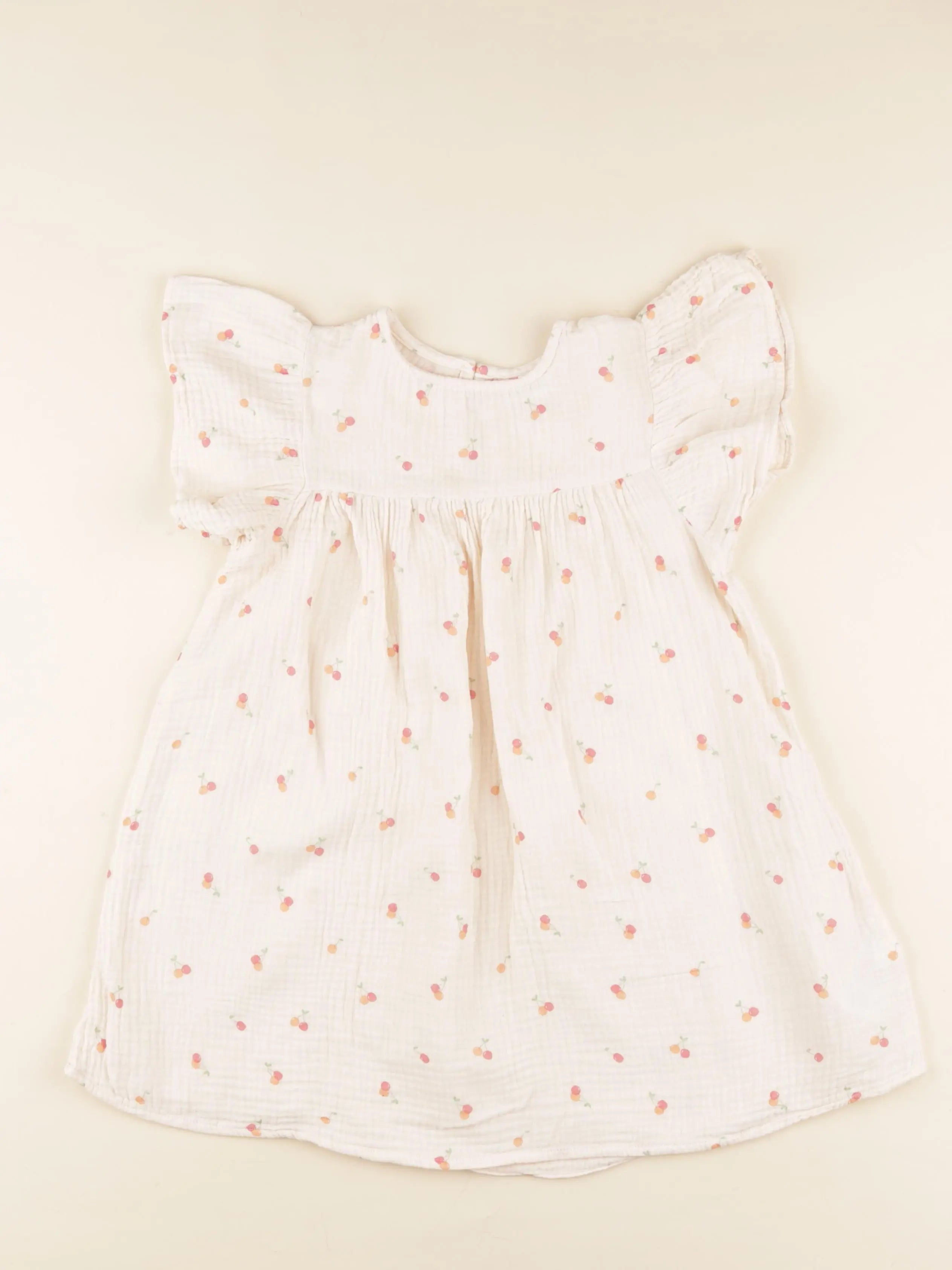 Vertbaudet - robe beige - 5 ans