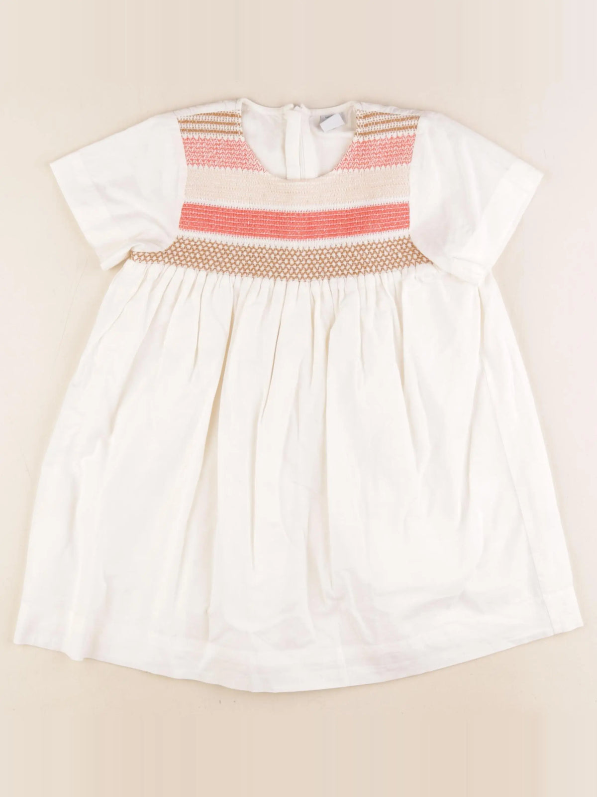 Petit Bateau - robe multicolore - 4 ans