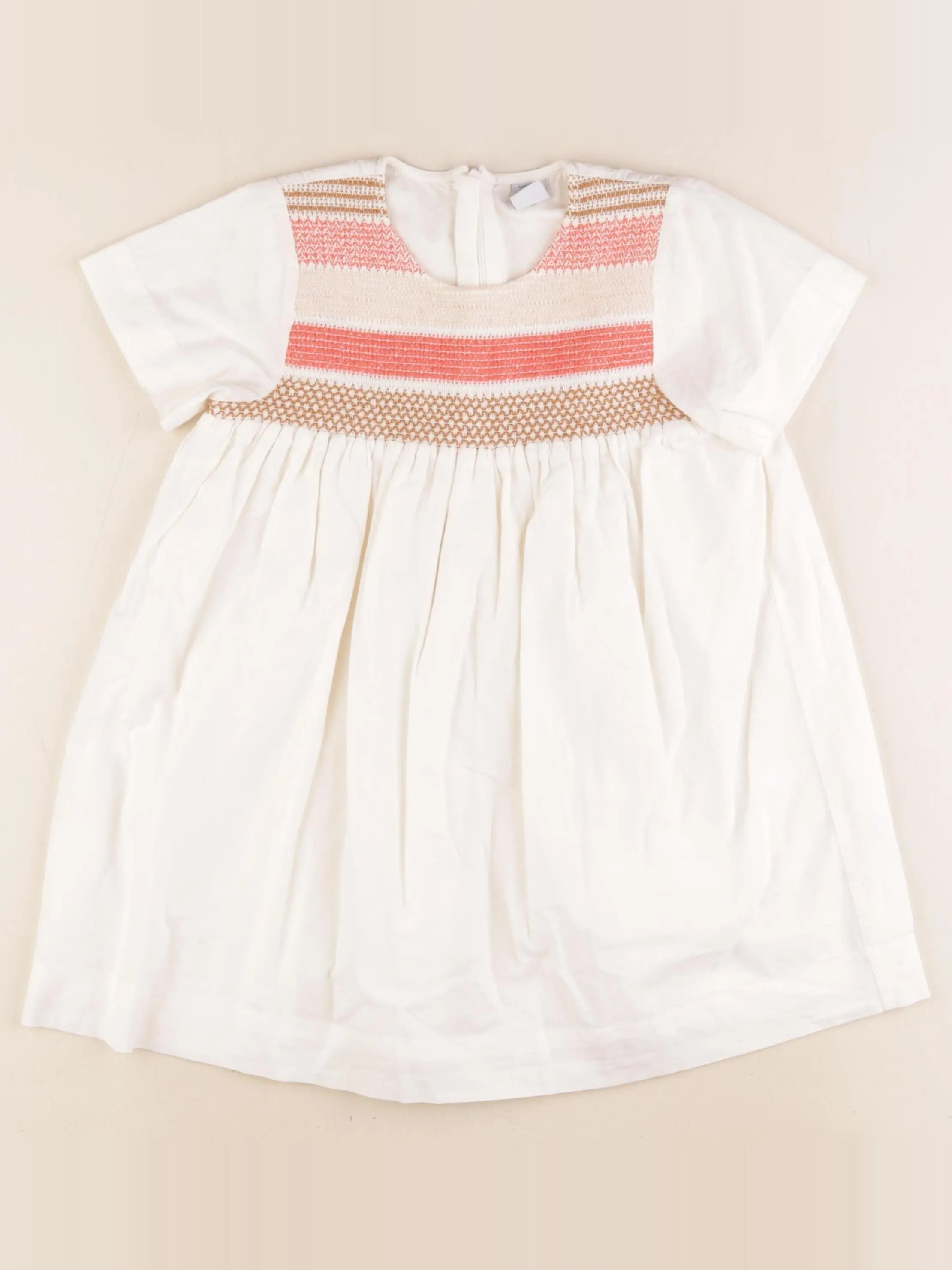 Petit Bateau - robe multicolore - 4 ans