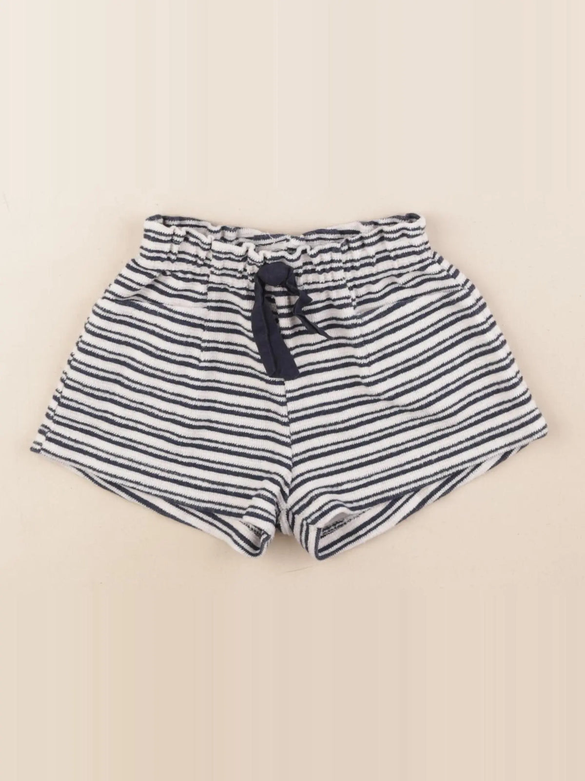 Zara - short bleu - 18/24 mois