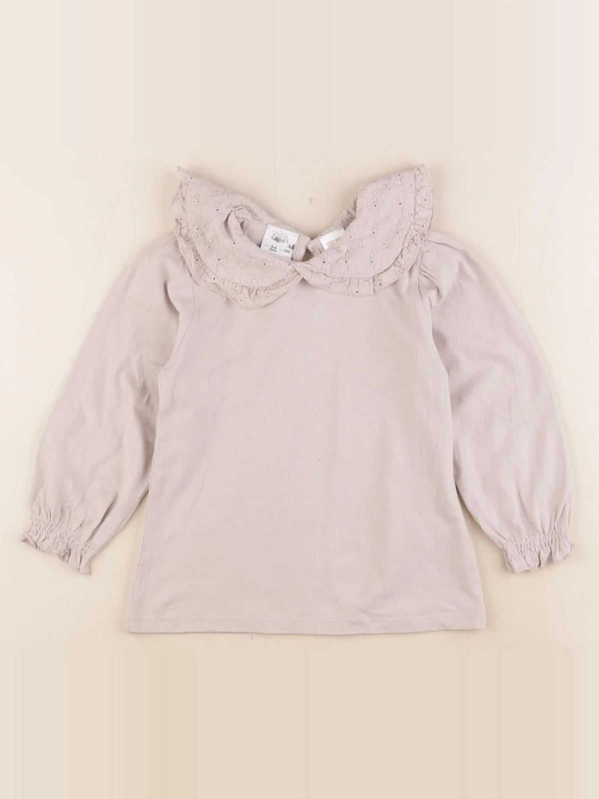 Zara - tee-shirt gris - 3/4 ans