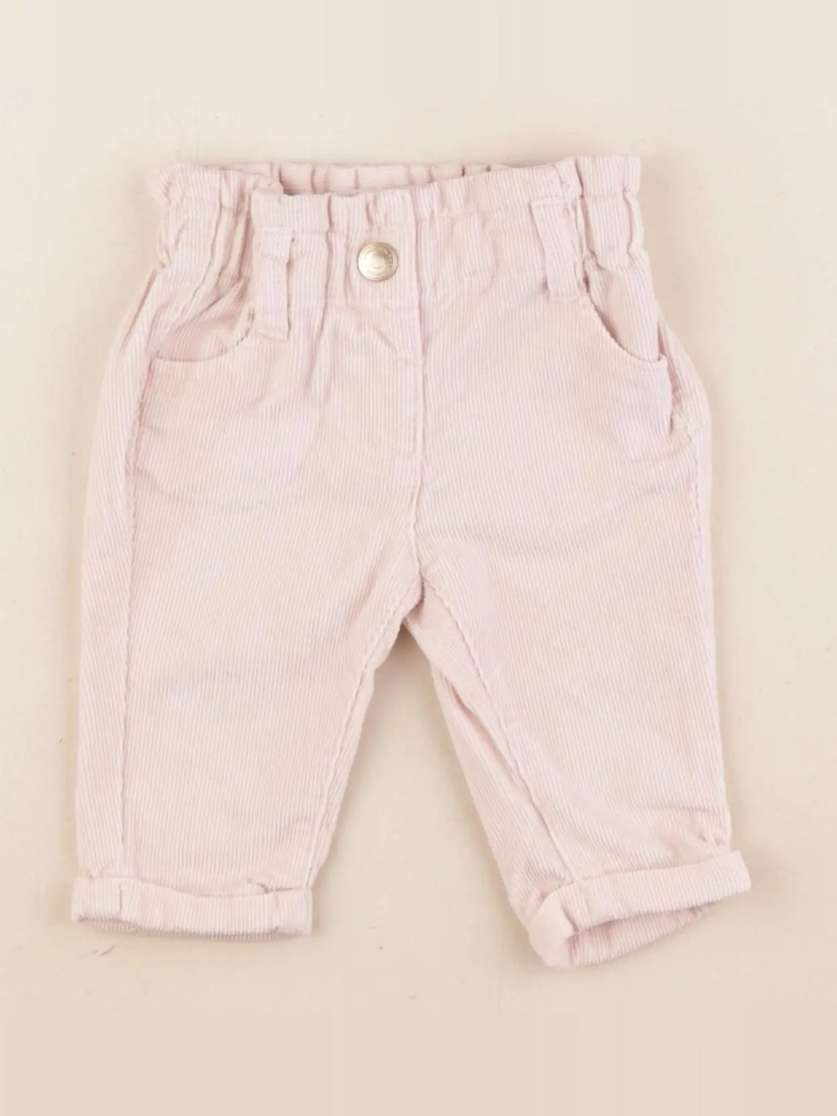 Tape à l'oeil - pantalon rose - 3 mois