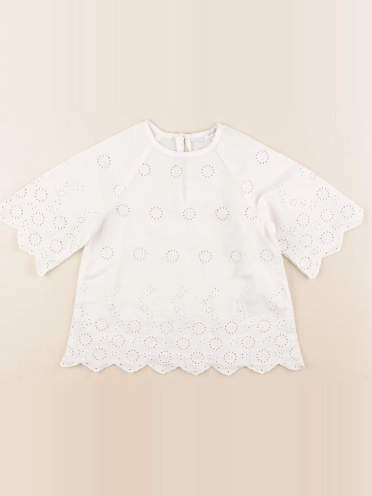 Boutchou - blouse blanc - 24 mois