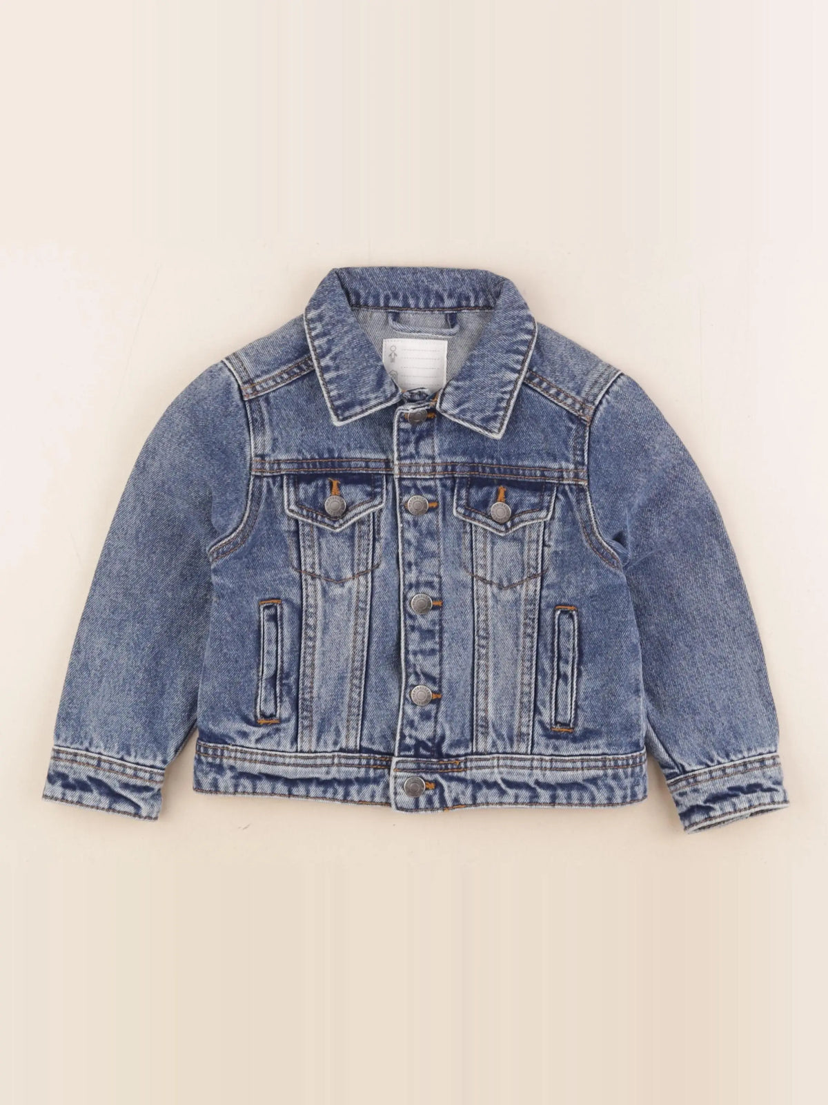 Vertbaudet - veste bleu - 3 ans