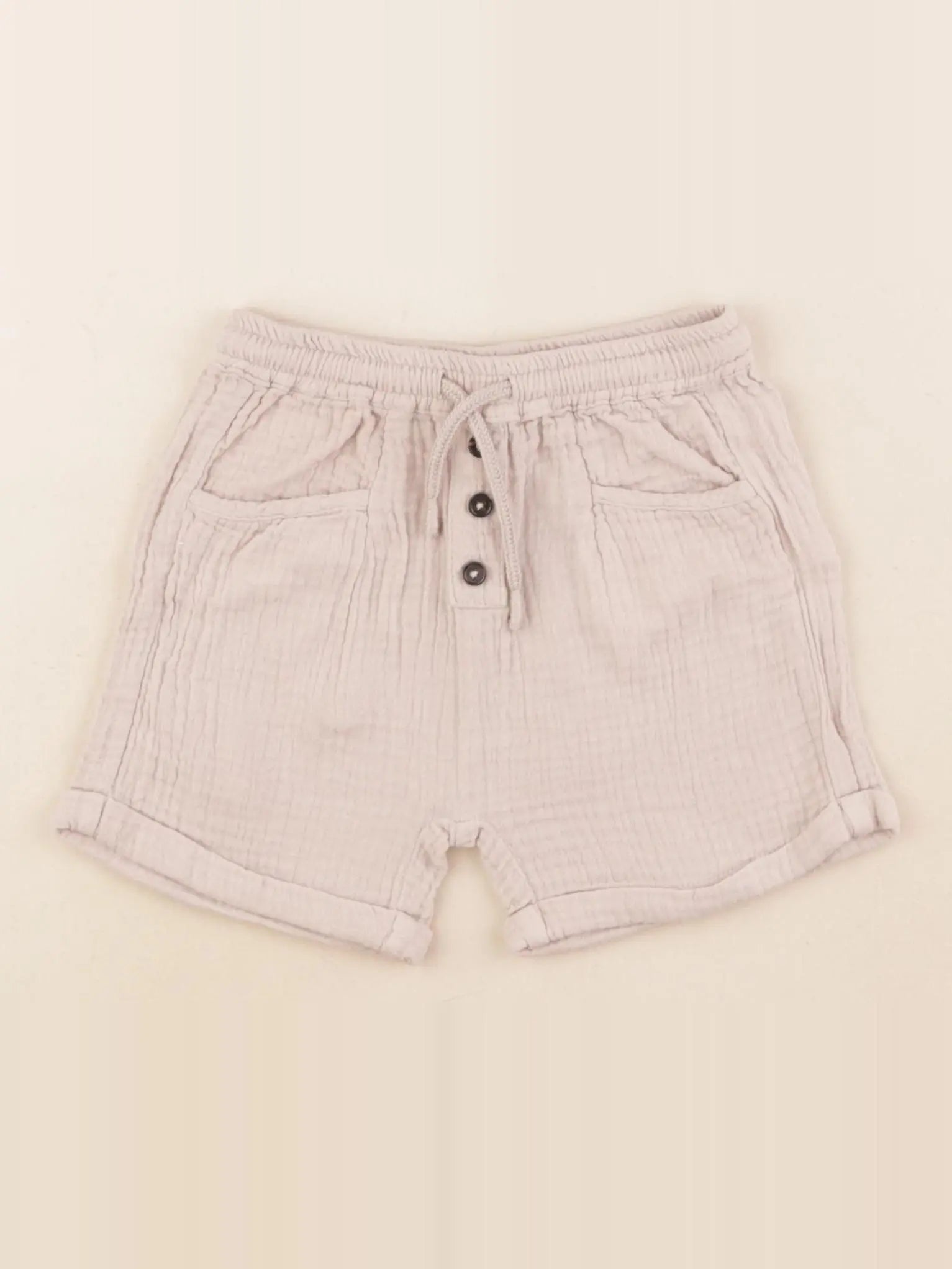 Vertbaudet - short marron - 24 mois