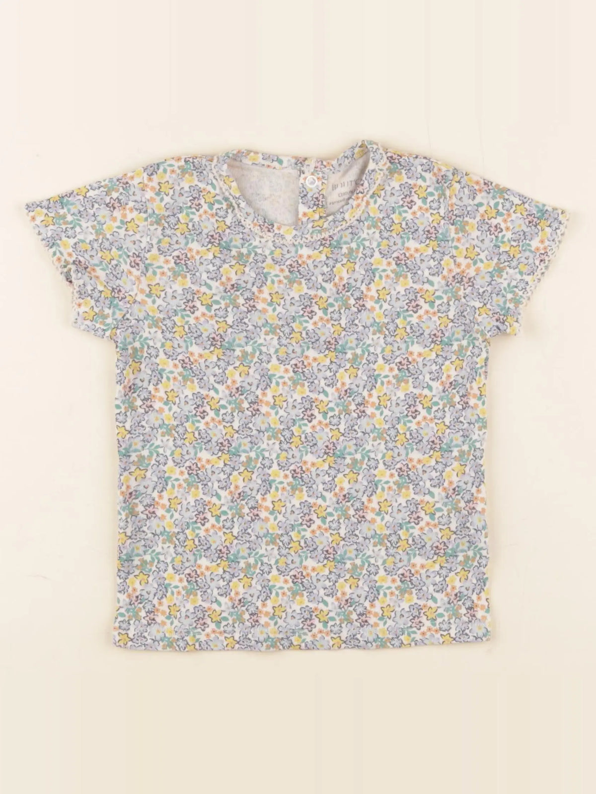 Boutchou - tee-shirt multicolore - 24 mois