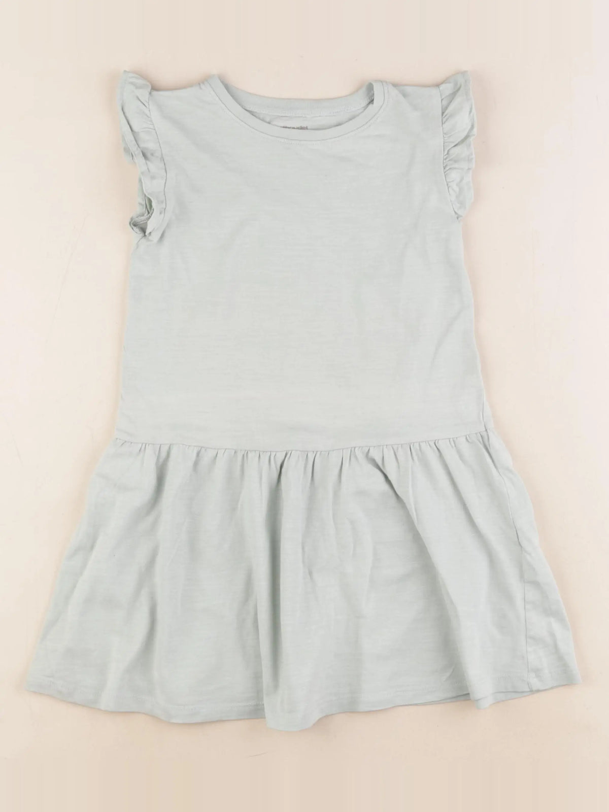 Vertbaudet - robe vert - 4 ans