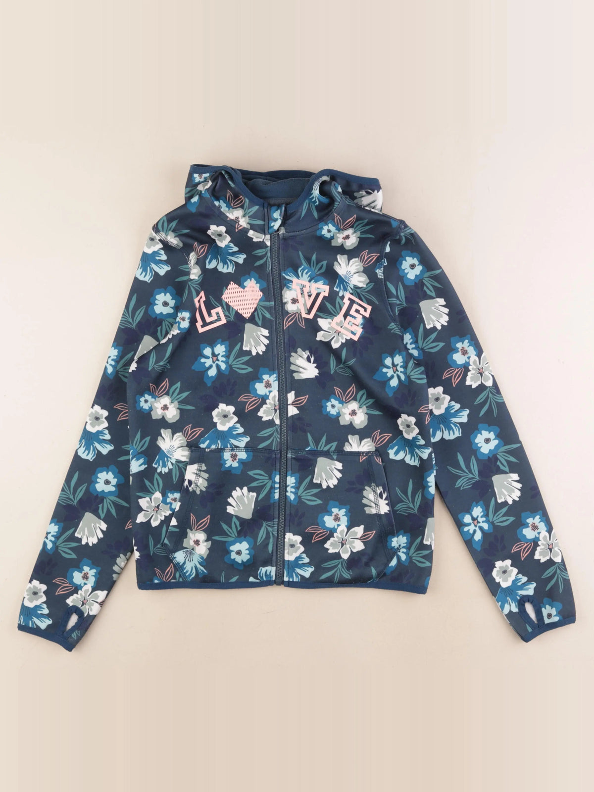 Vertbaudet - sweat multicolore - 12 ans