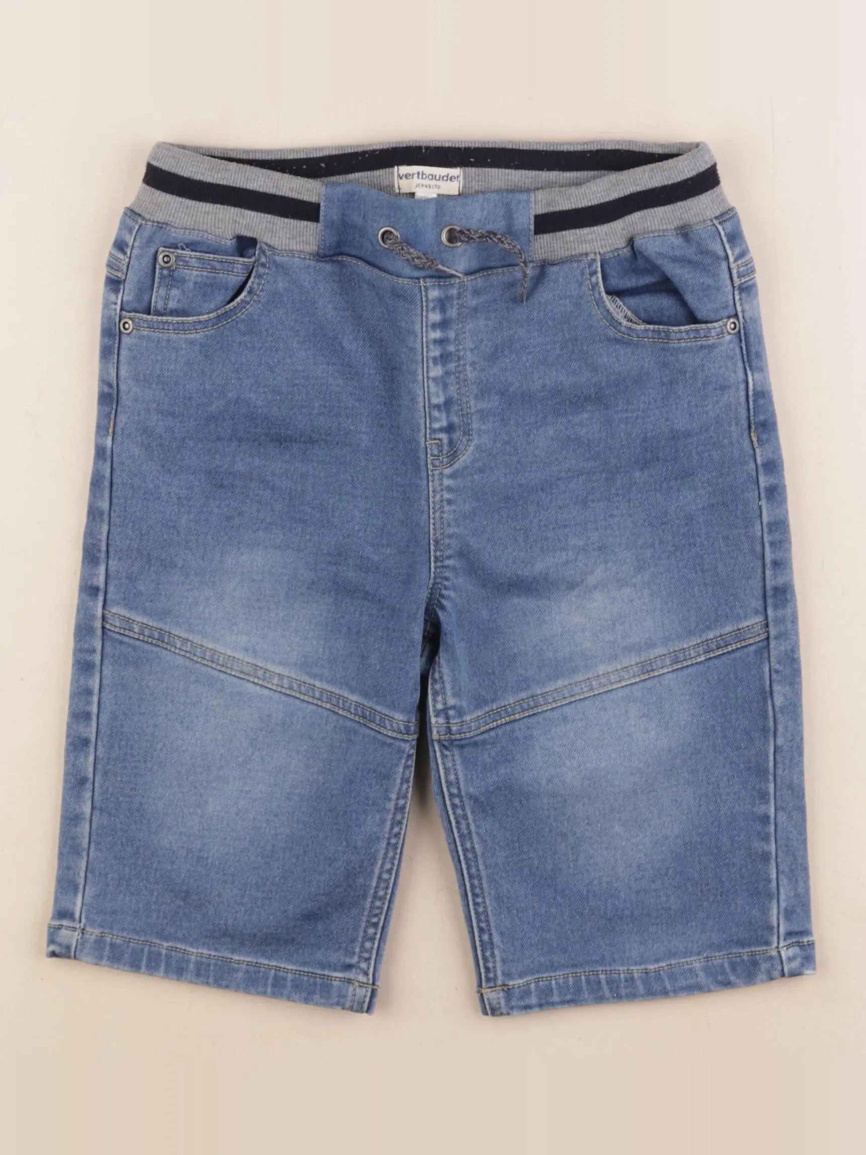 Vertbaudet - short bleu - 9 ans