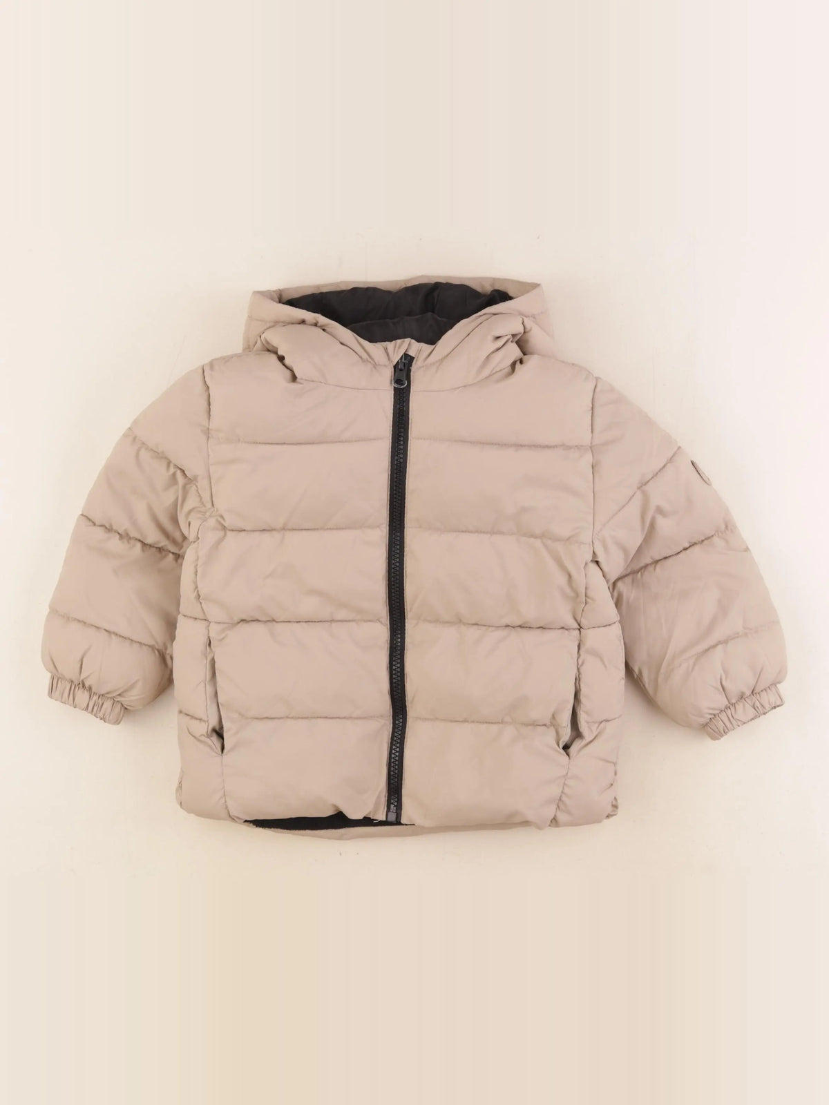 Mango - doudoune marron - 3/4 ans