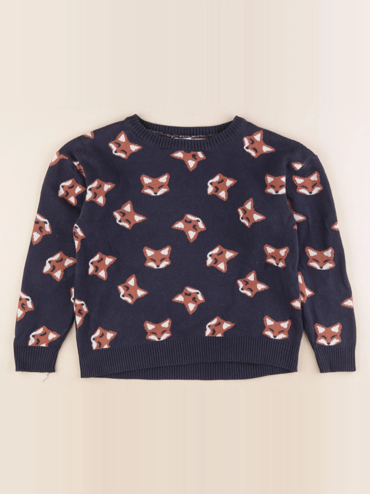 Vertbaudet - pull bleu - 8 ans