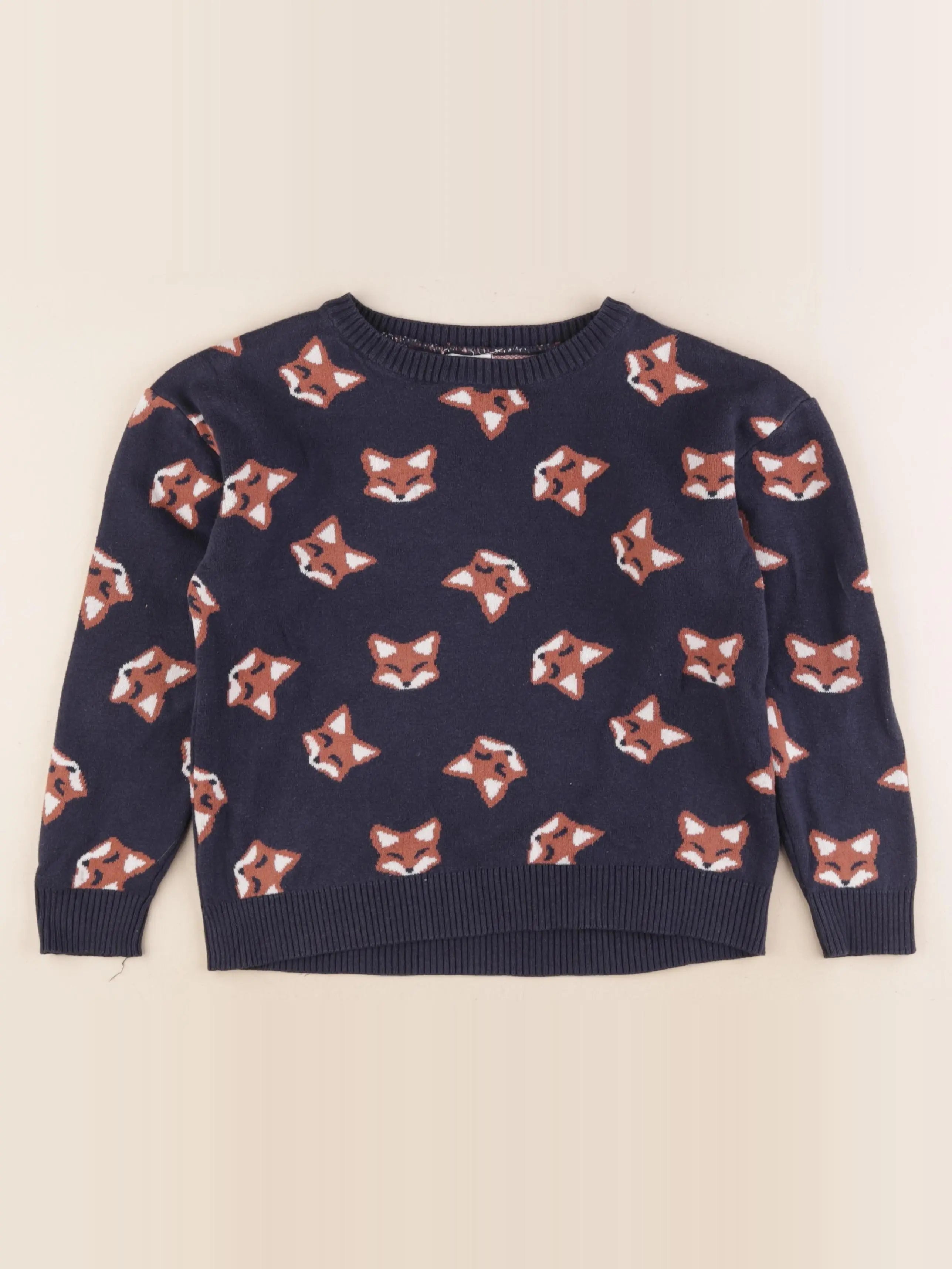Vertbaudet - pull bleu - 8 ans