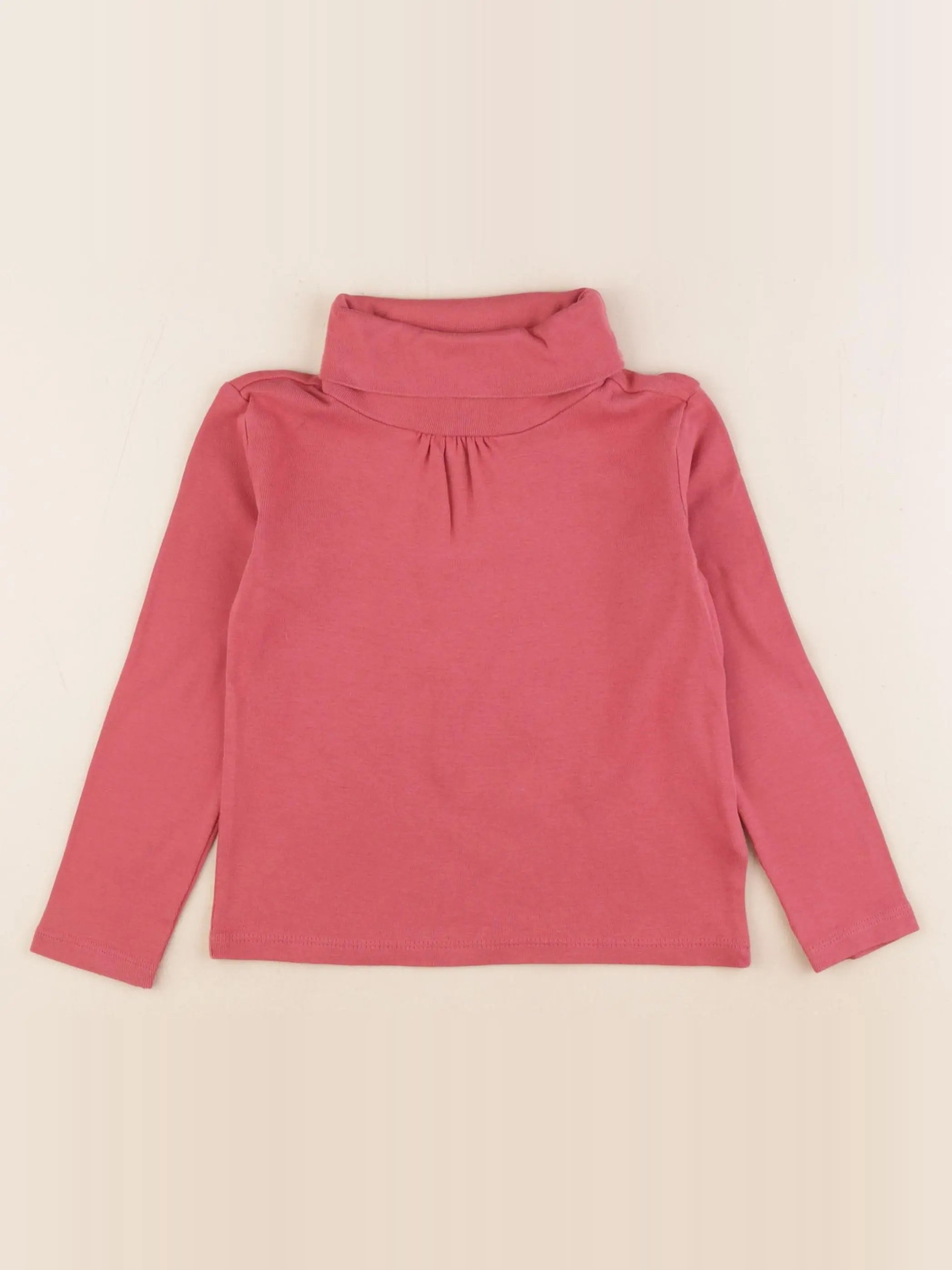 Vertbaudet - sous-pull rose - 4 ans