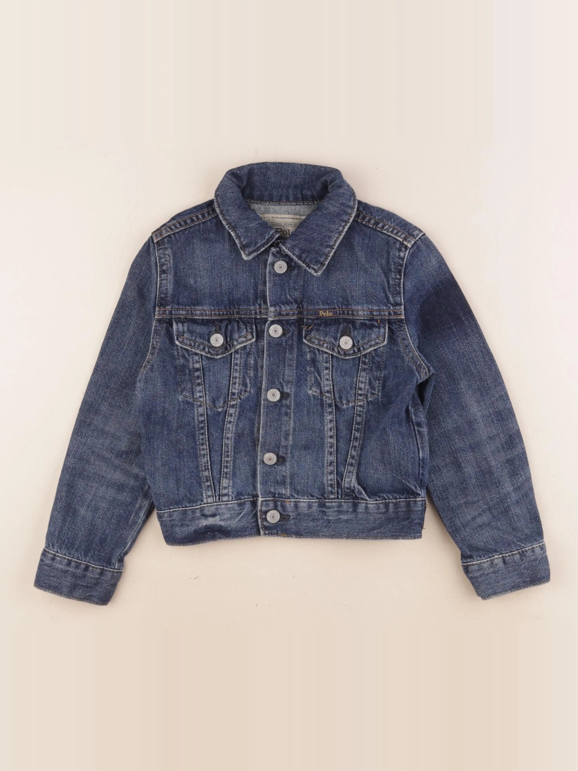 Ralph Lauren - veste bleu - 4 ans