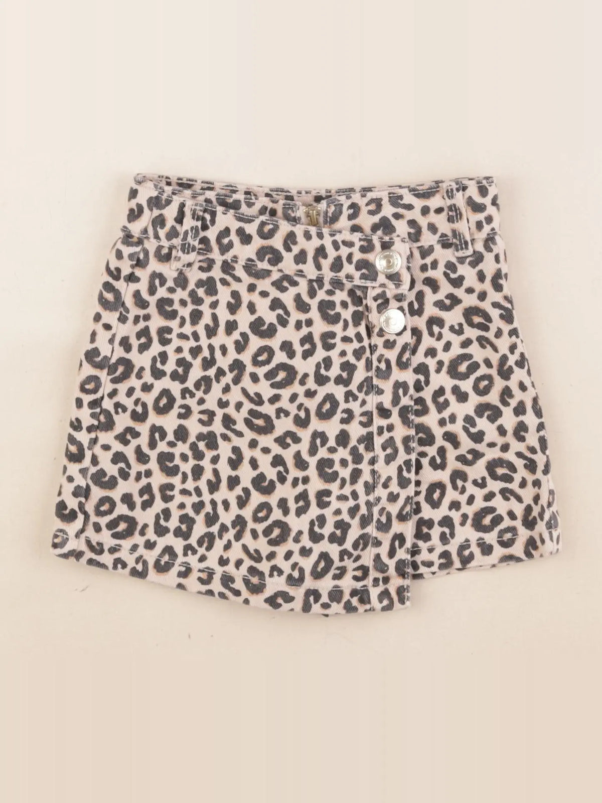 Tape à l'oeil - jupe short marron - 3 ans