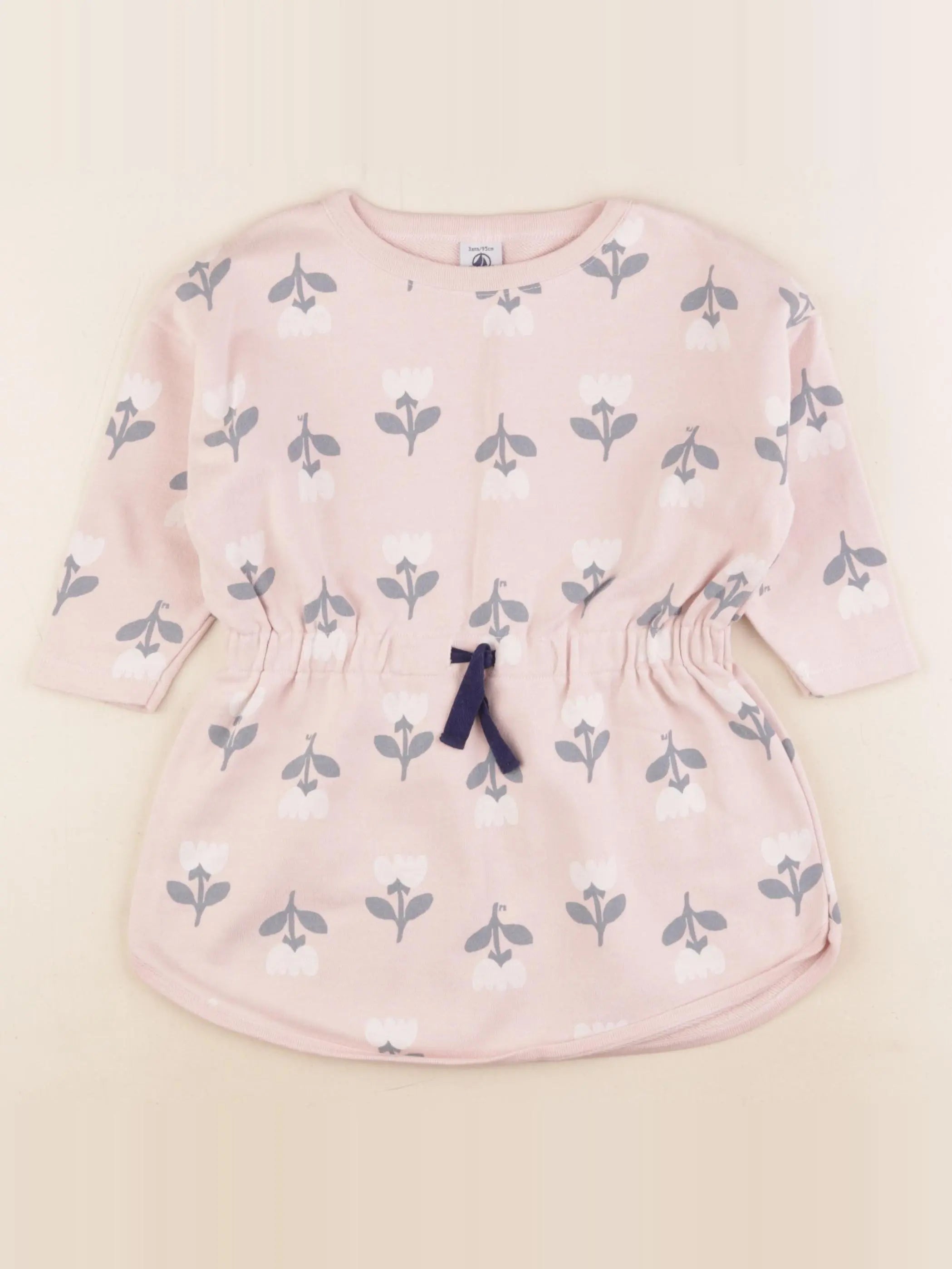 Petit Bateau - robe rose - 3 ans
