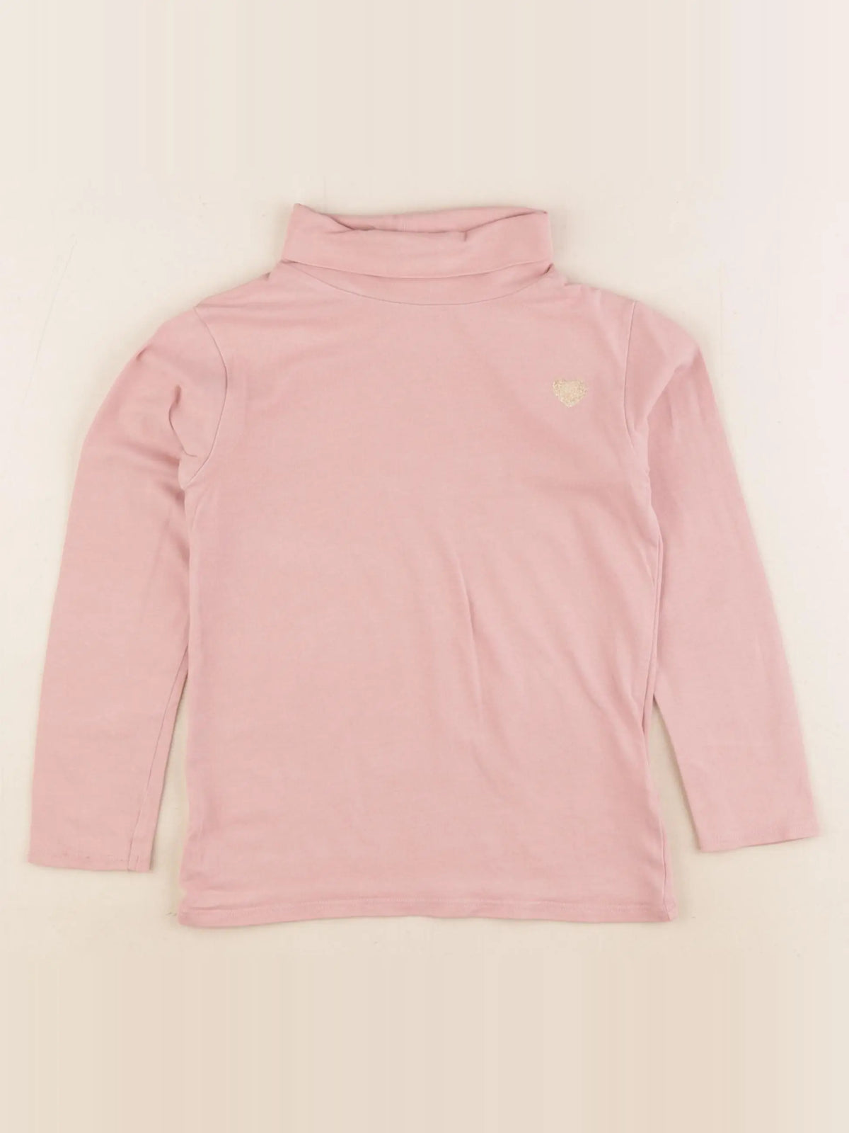 Vertbaudet - sous-pull rose - 4 ans