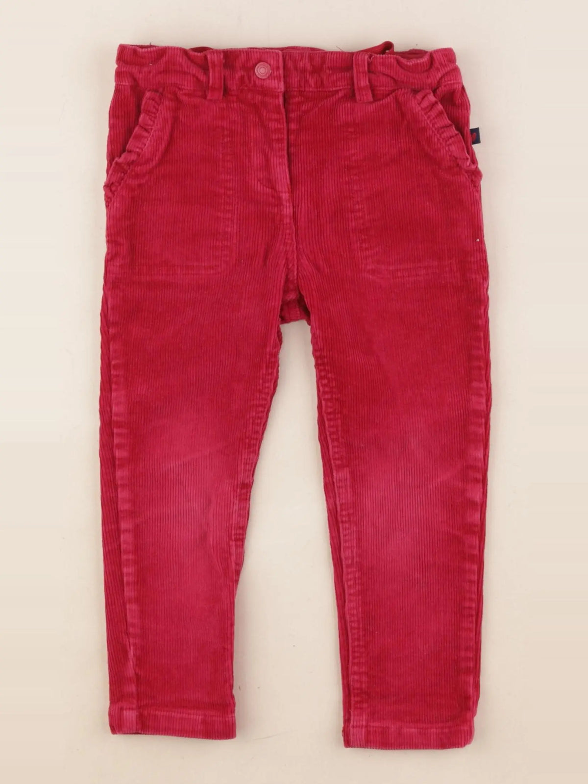 Cadet Rousselle - pantalon rouge - 3 ans