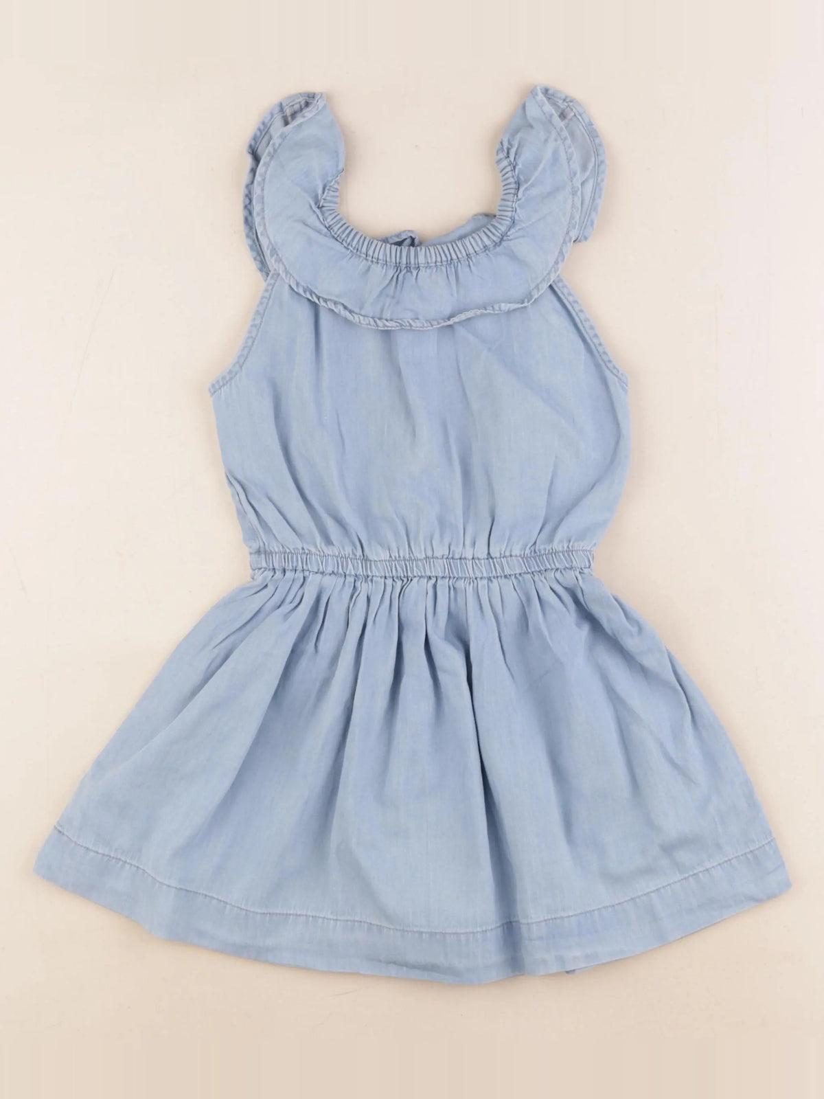 Monoprix - robe bleu - 3 ans