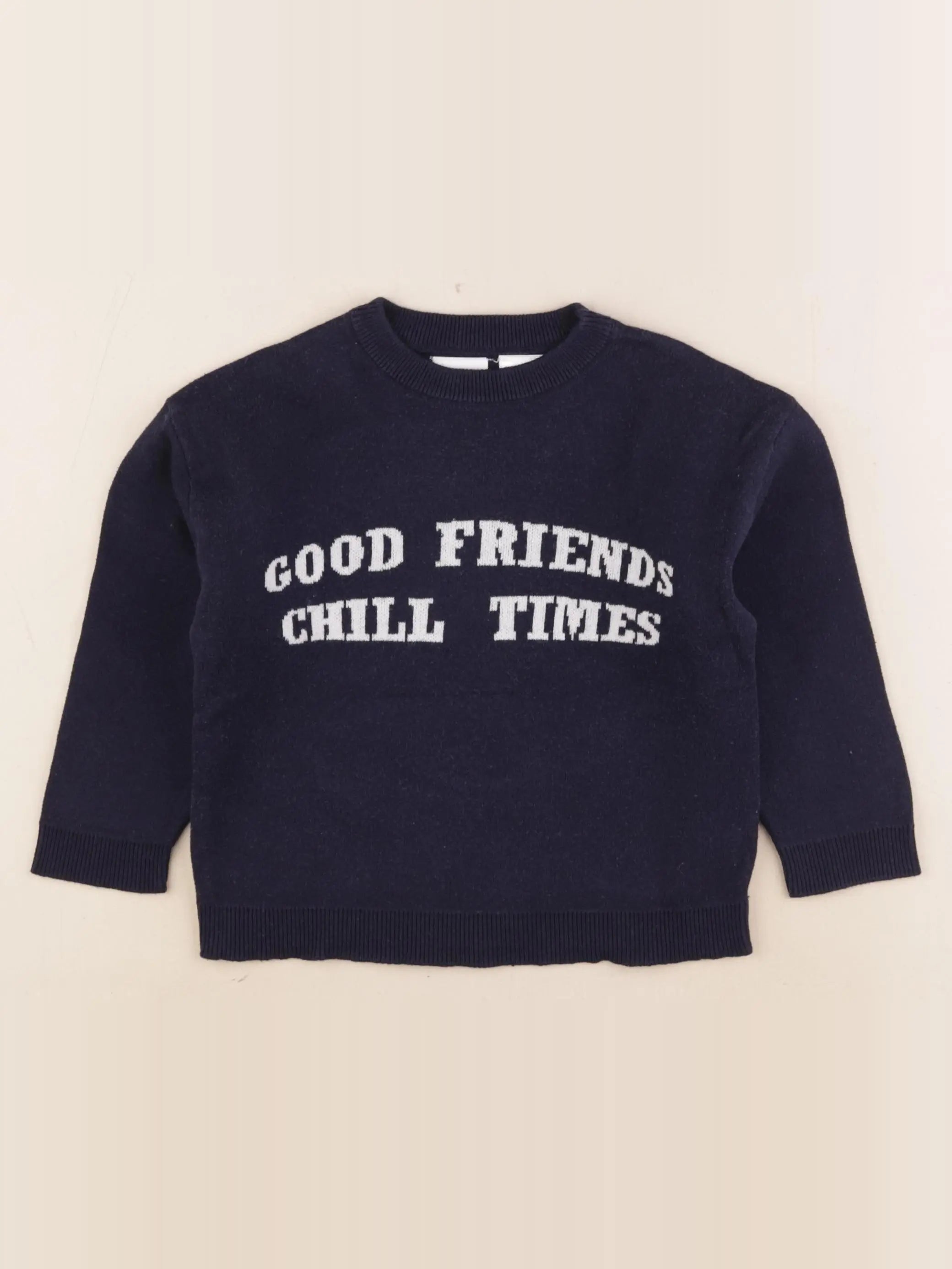 Zara - pull bleu - 18/24 mois