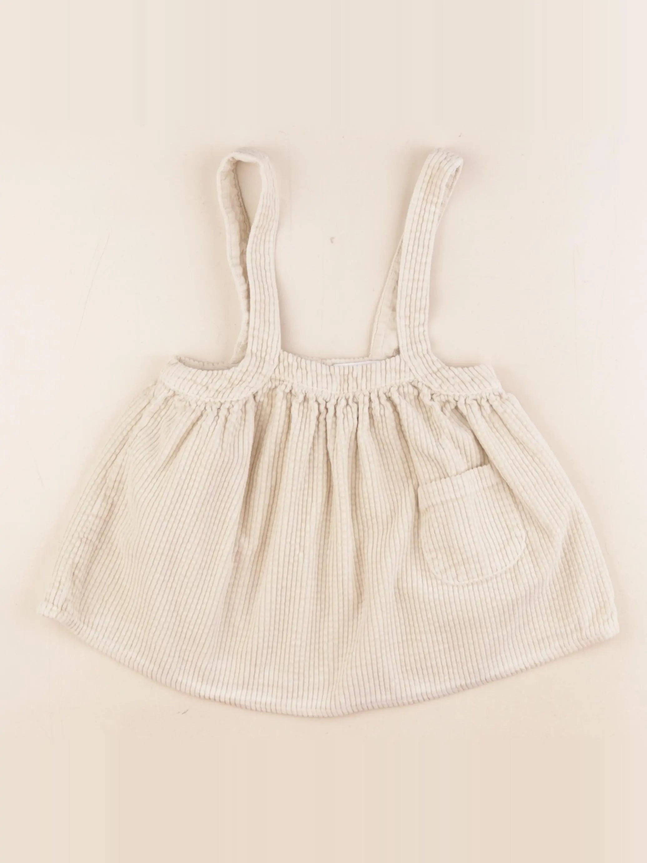 Zara - robe beige - 2/3 ans