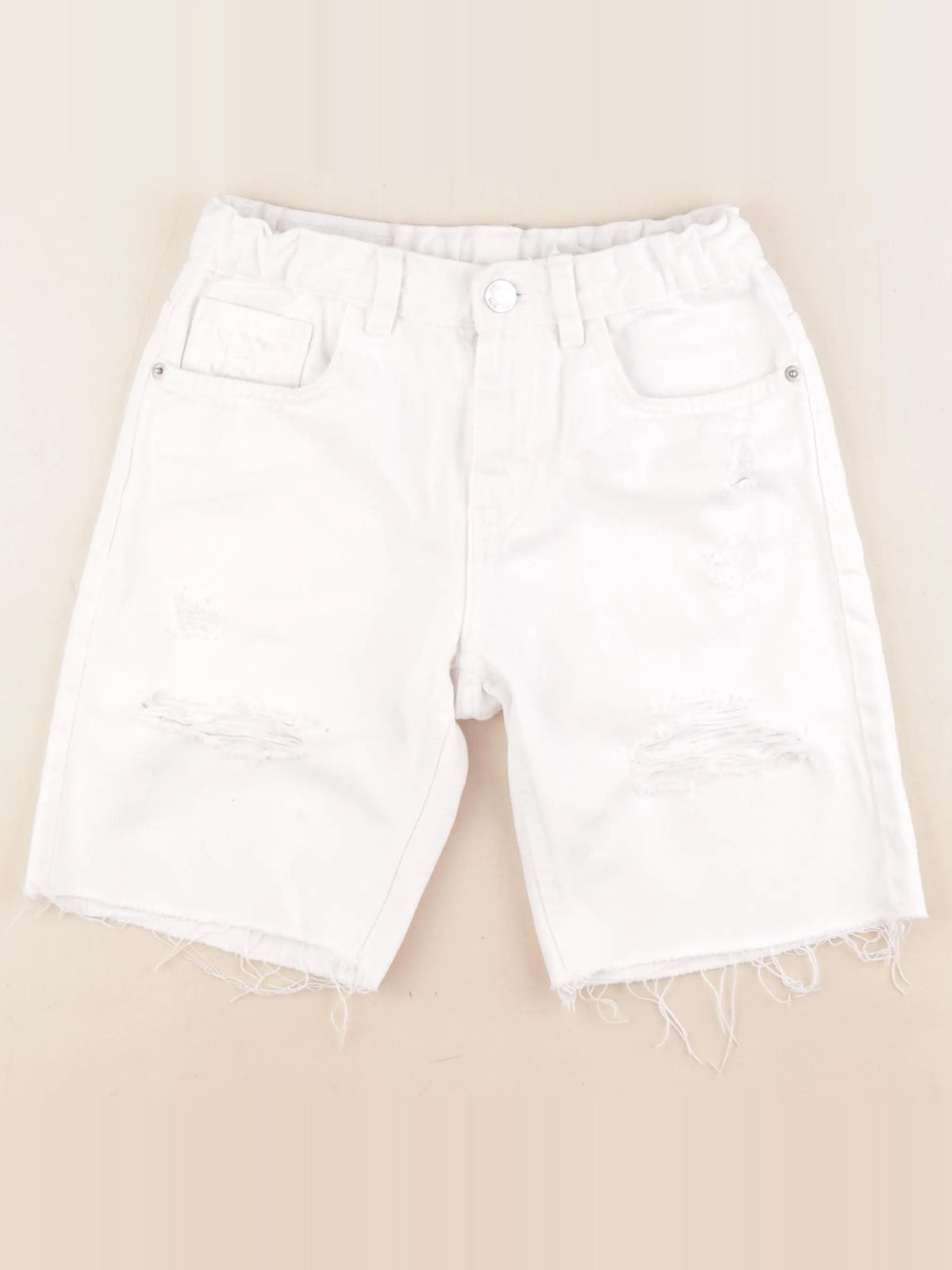 Zara - short blanc - 11/12 ans