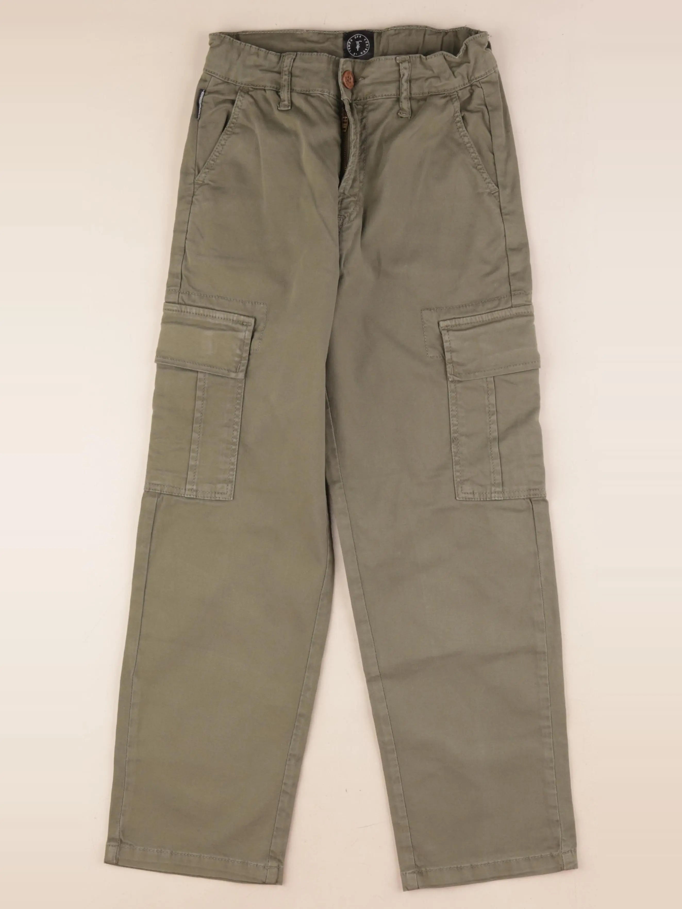 Le temps des cerises - pantalon vert - 10 ans