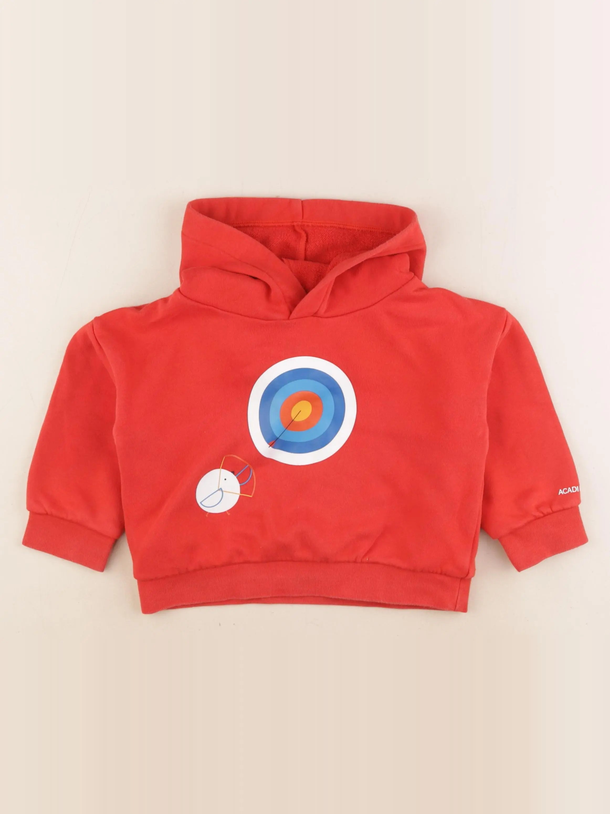 Jacadi - sweat rouge - 36 mois