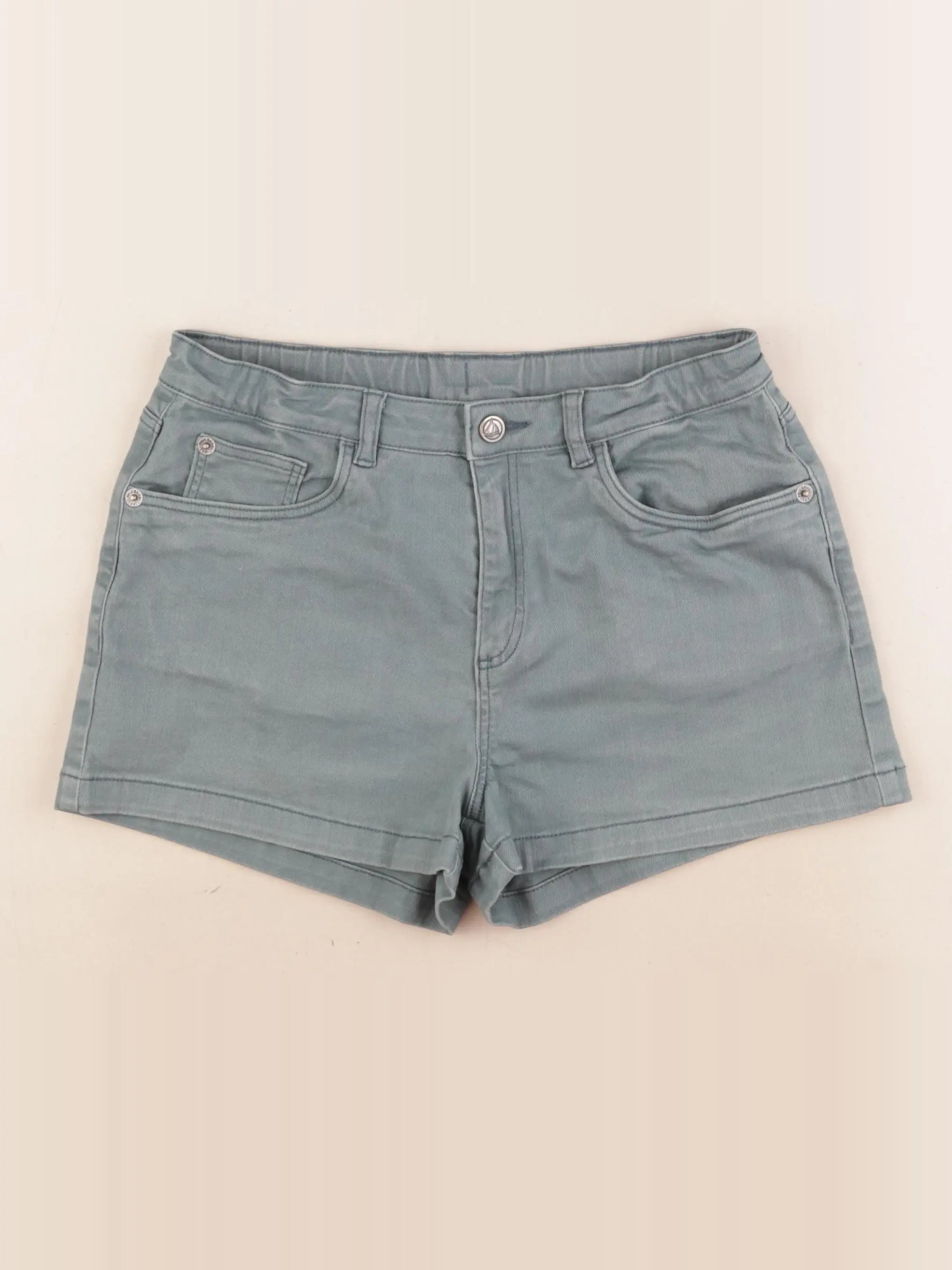 Petit Bateau - short vert - 12 ans