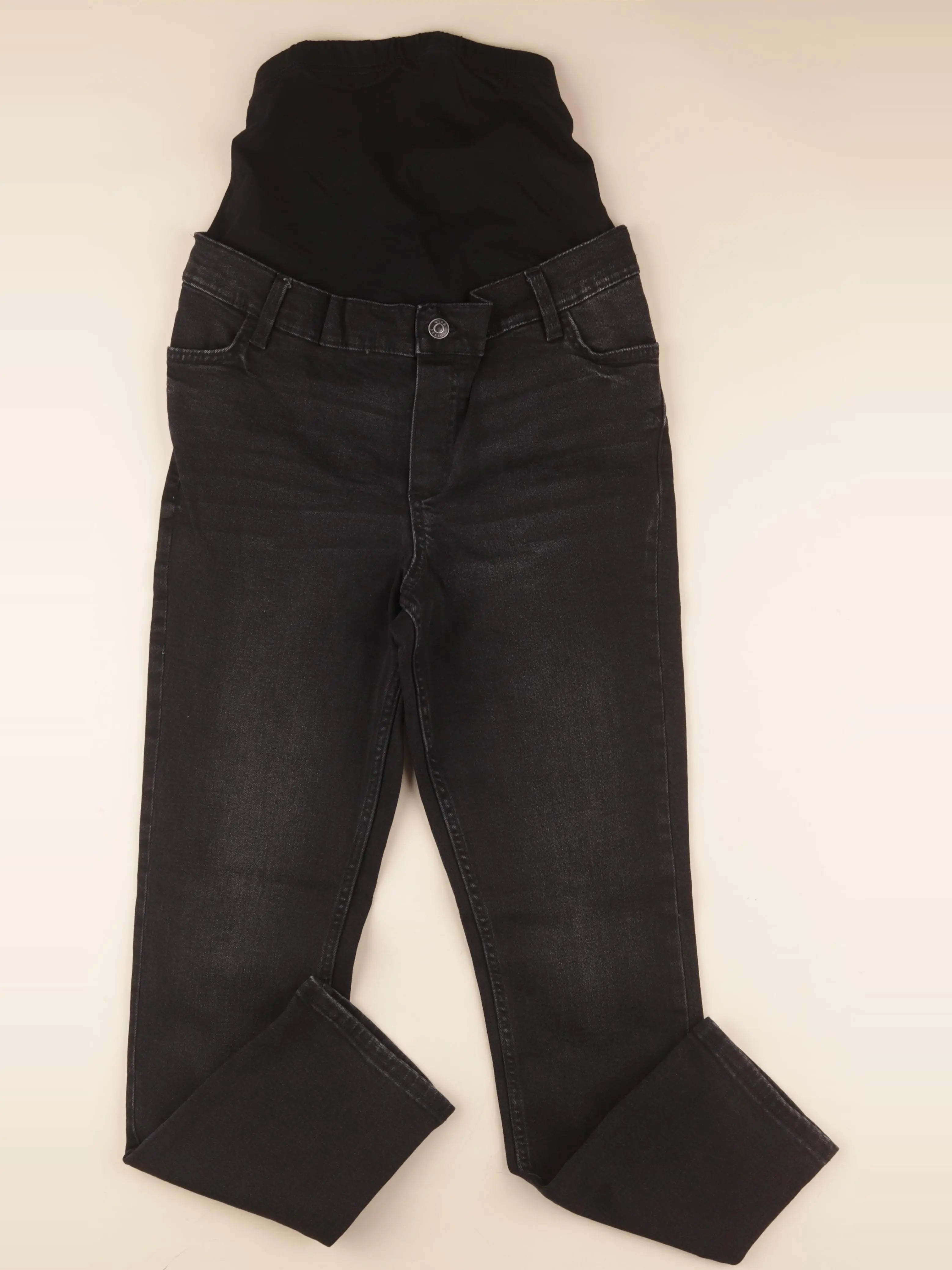 Asos - jean grossesse noir - 34