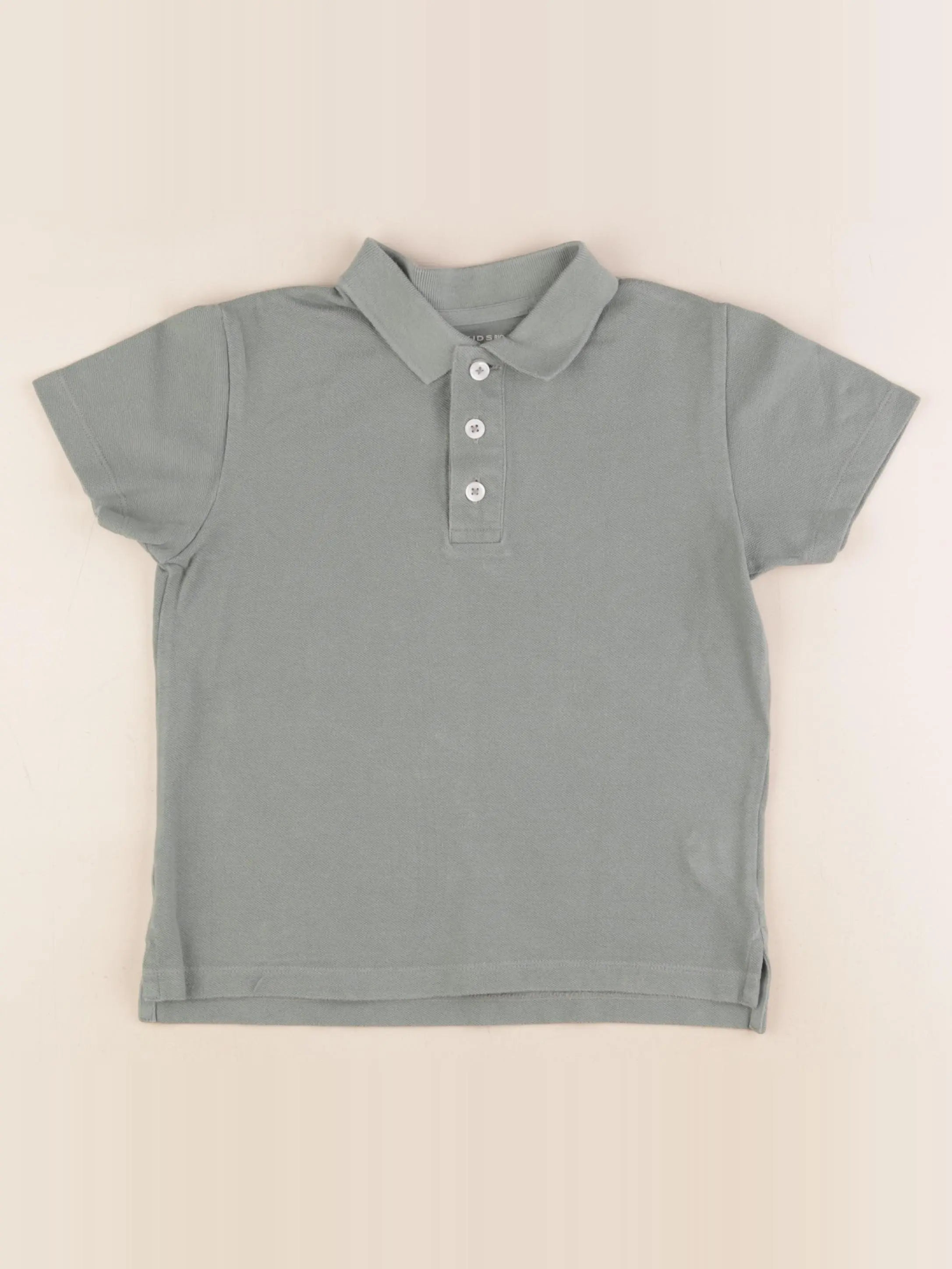 Monoprix - polo vert - 8 ans