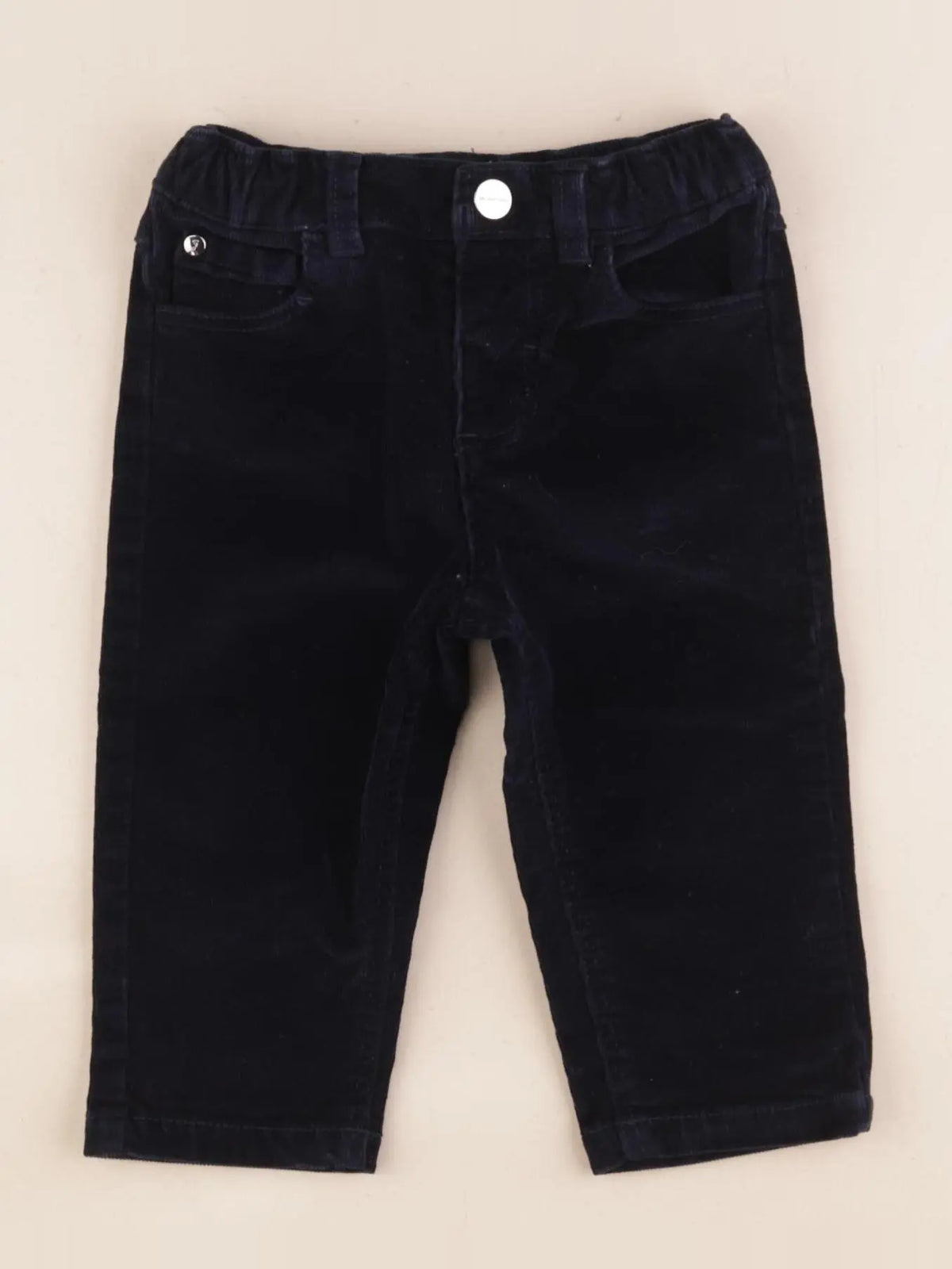 Jacadi - pantalon bleu - 12 mois
