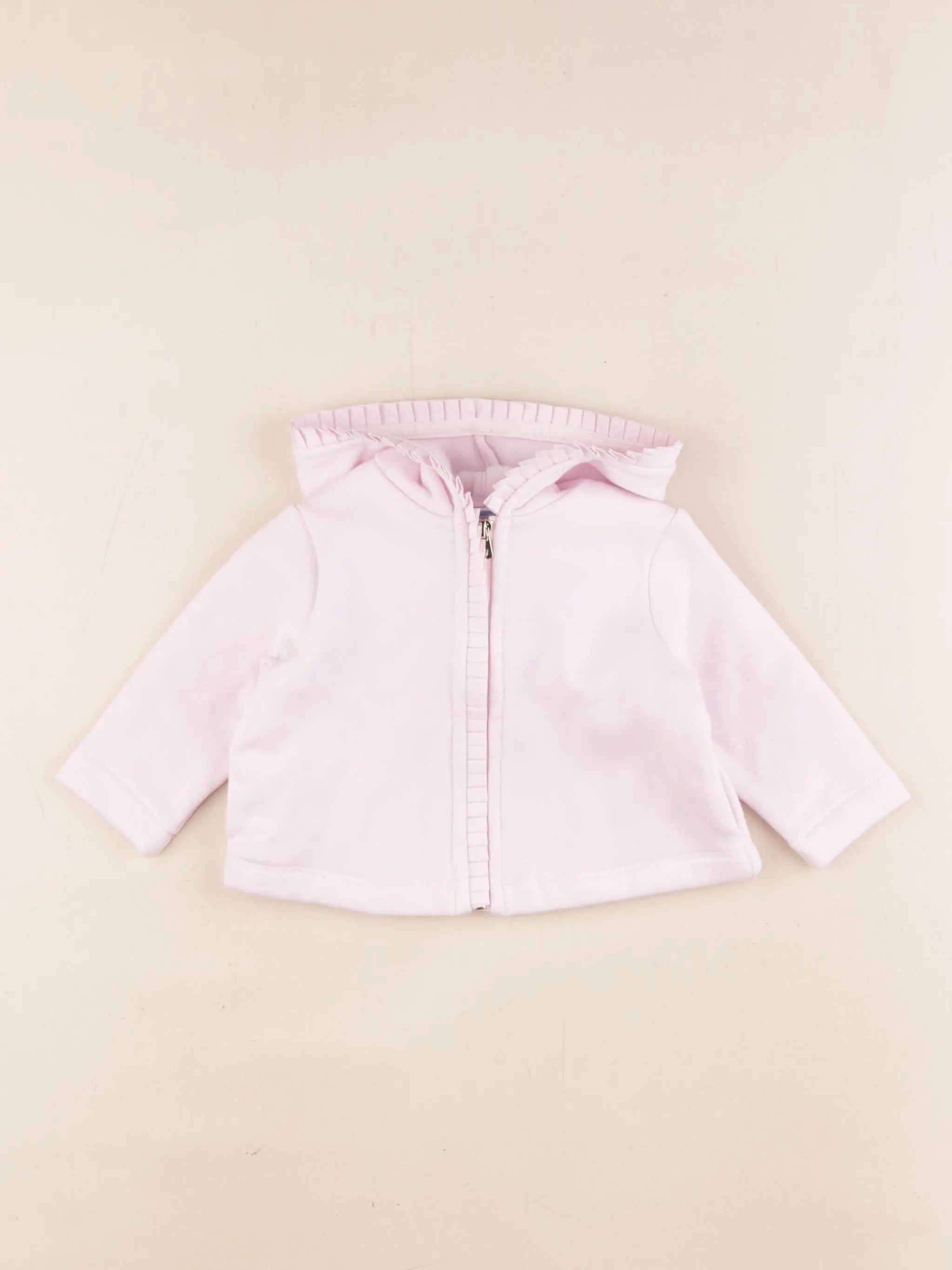 Jacadi - sweat rose - 6 mois
