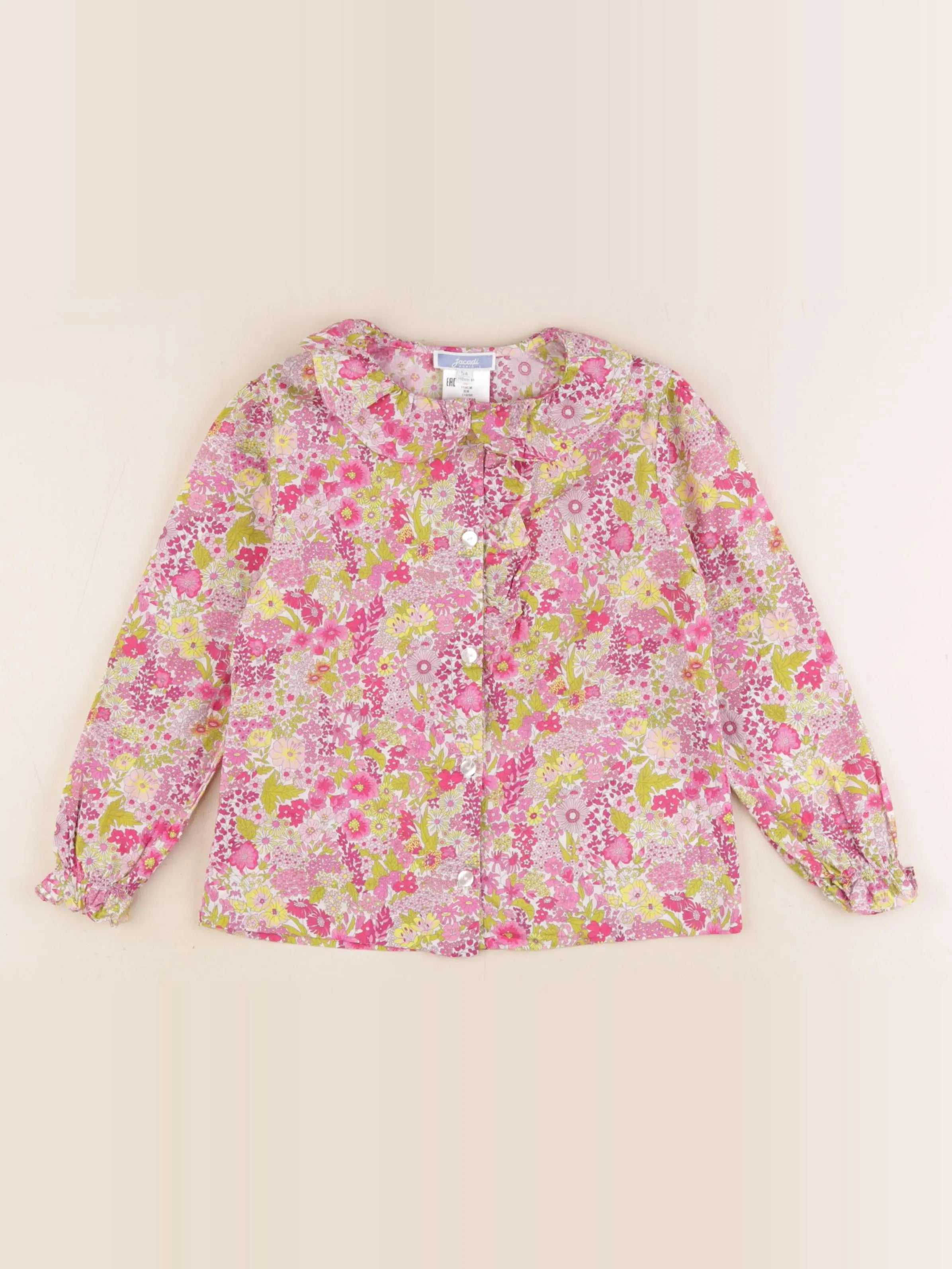 Jacadi - chemise multicolore - 5 ans