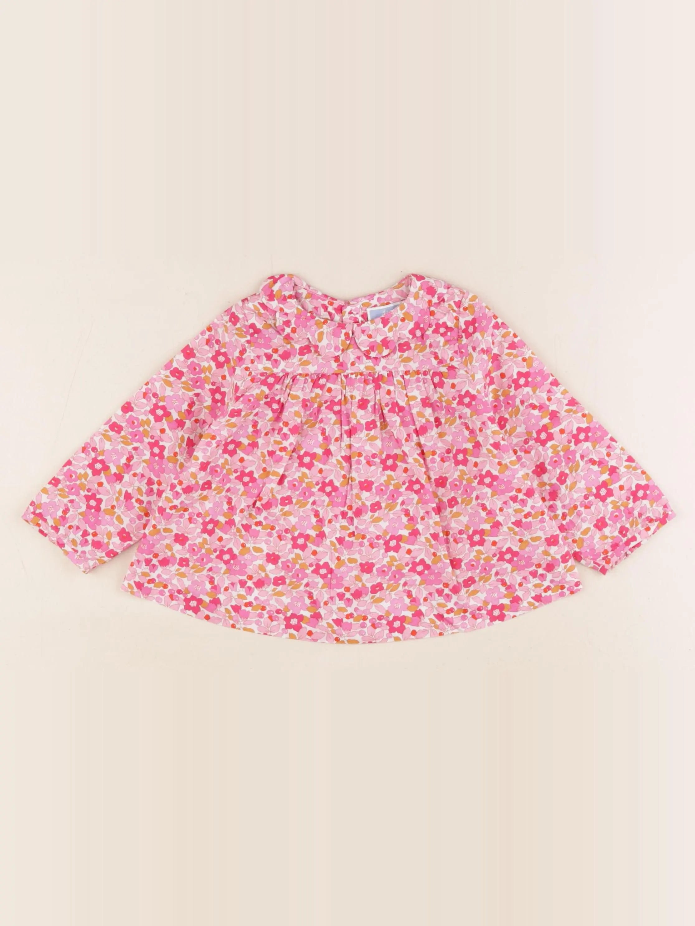 Jacadi - blouse multicolore - 12 mois