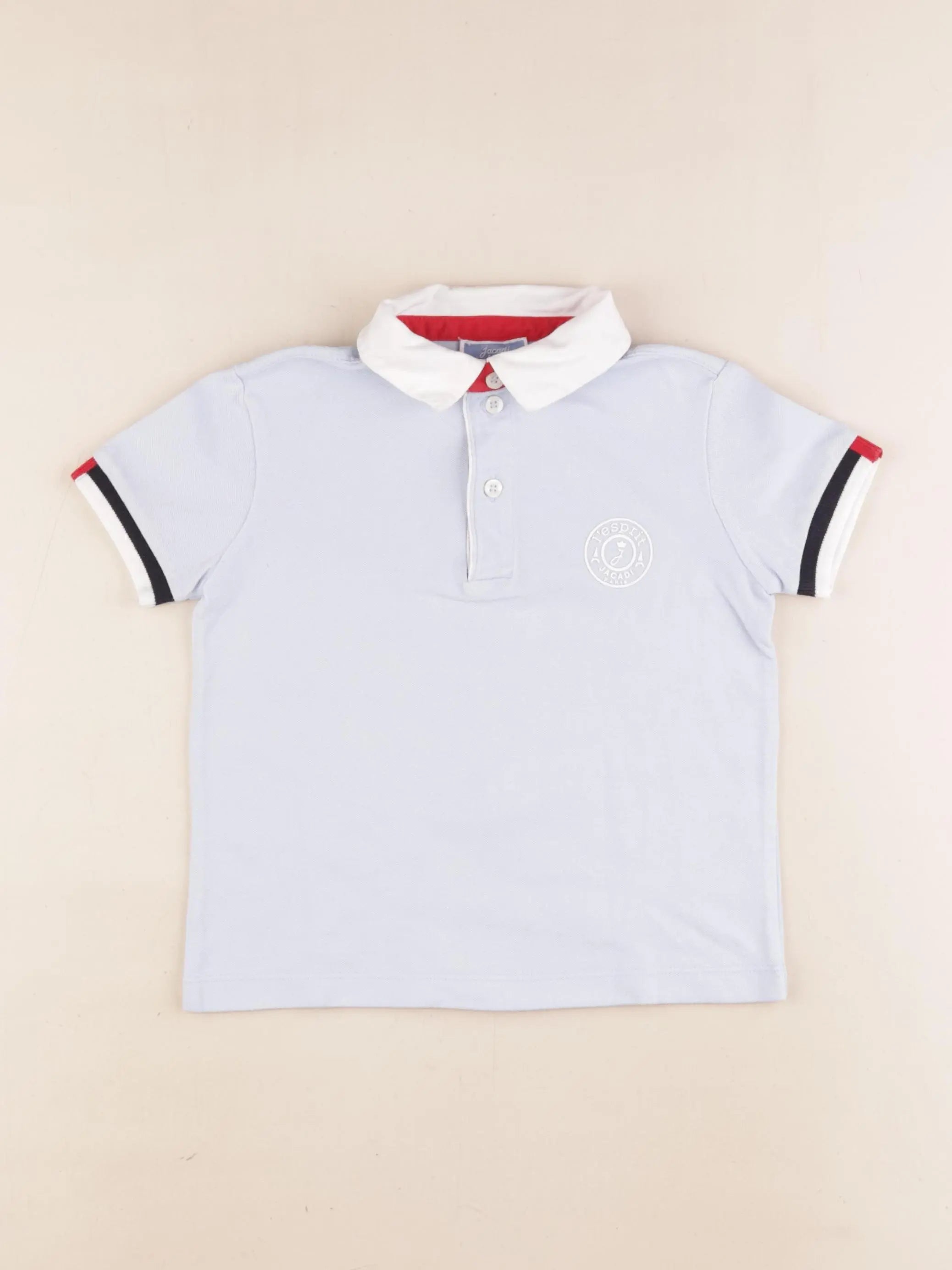 Jacadi - polo bleu - 4 ans