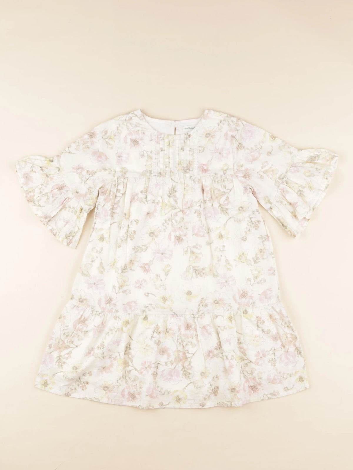 Vertbaudet - robe multicolore - 8 ans